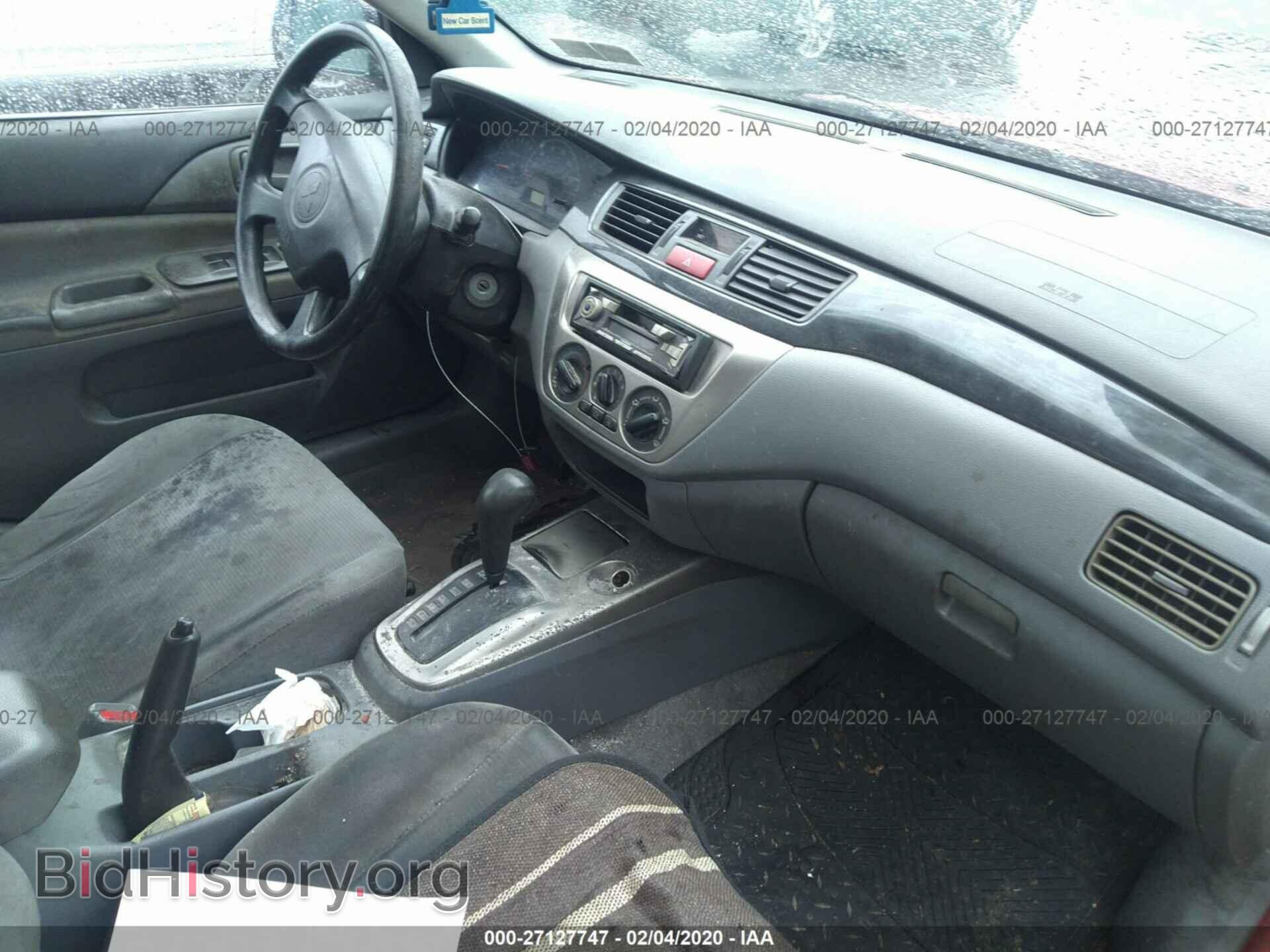 2004 MITSUBISHI LANCER - VIN: JA3AJ26E74U063528 - Фото 5