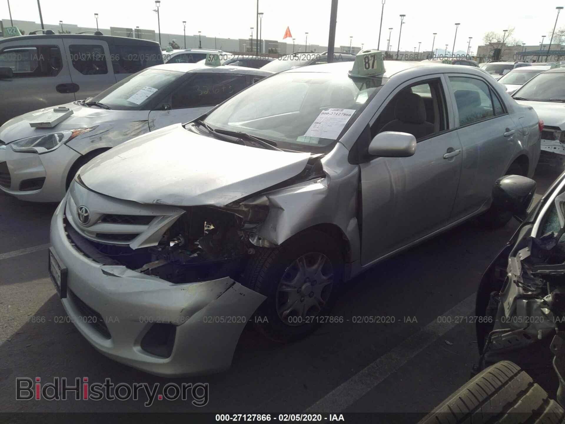 2013 TOYOTA COROLLA - VIN: 5YFBU4EE5DP109185 - Фото 2