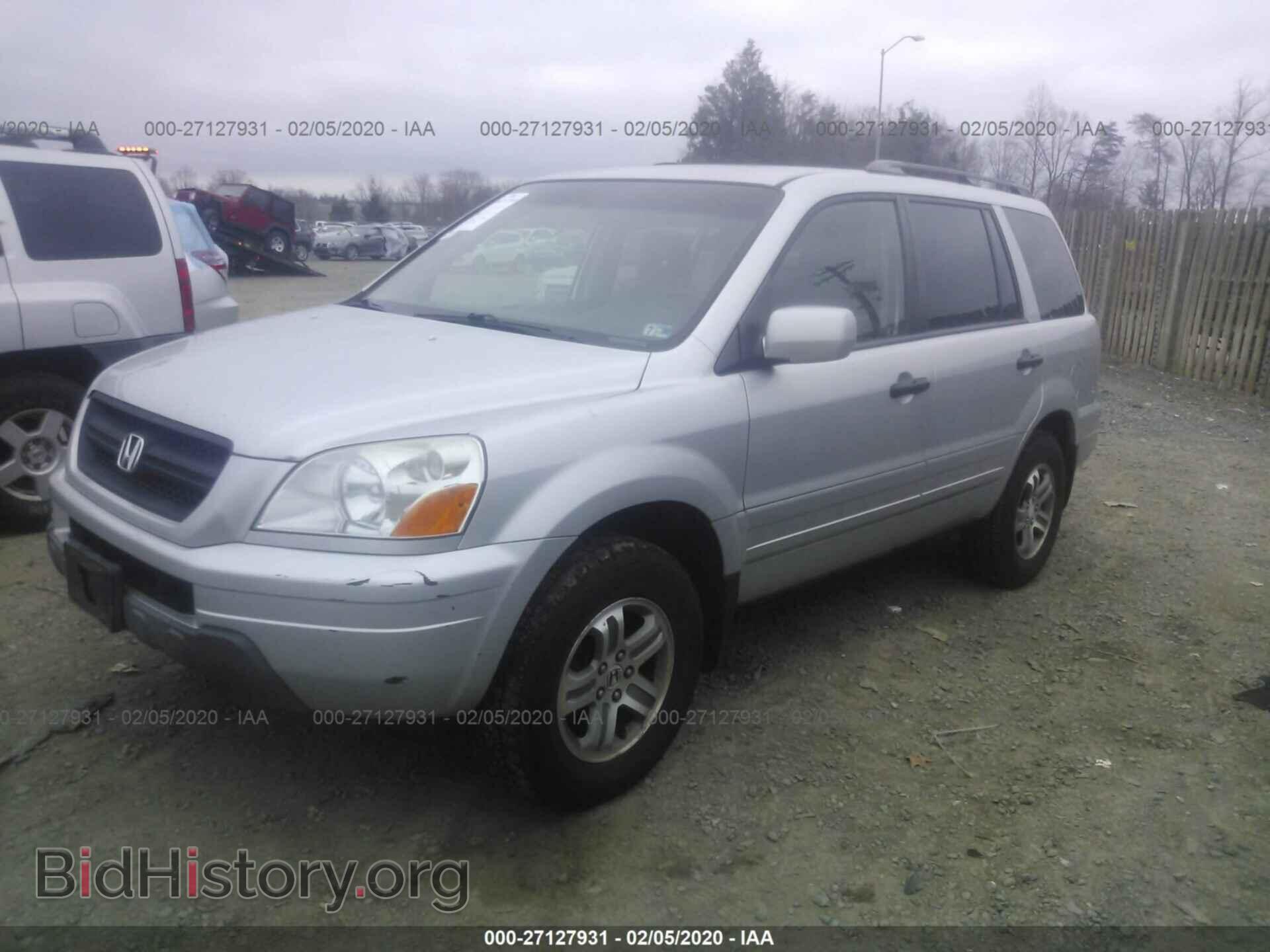2005 HONDA PILOT - VIN: 5FNYF18495B046076 - Фото 2