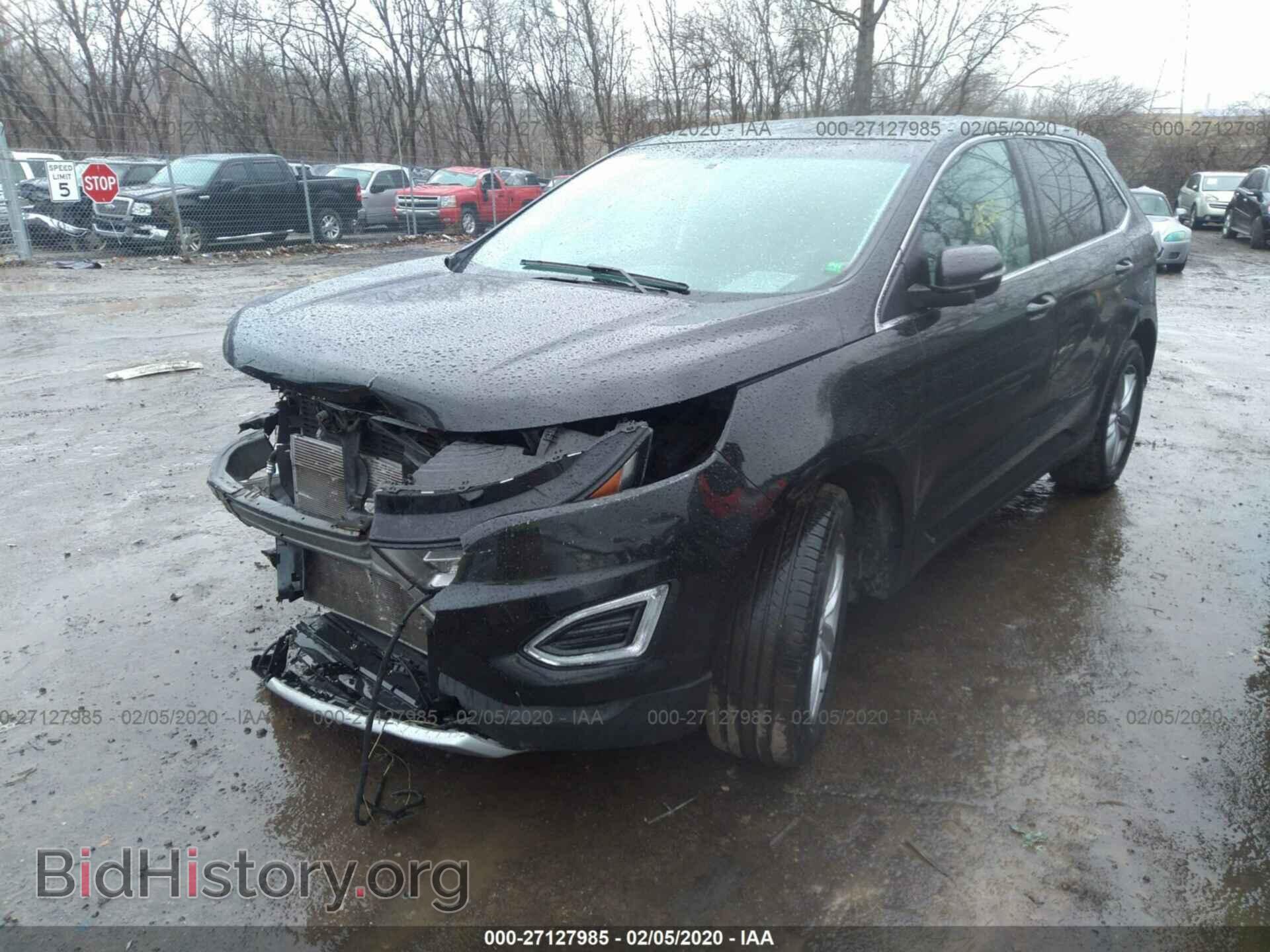 2015 FORD EDGE - VIN: 2FMTK4J89FBB26332 - Photo 2
