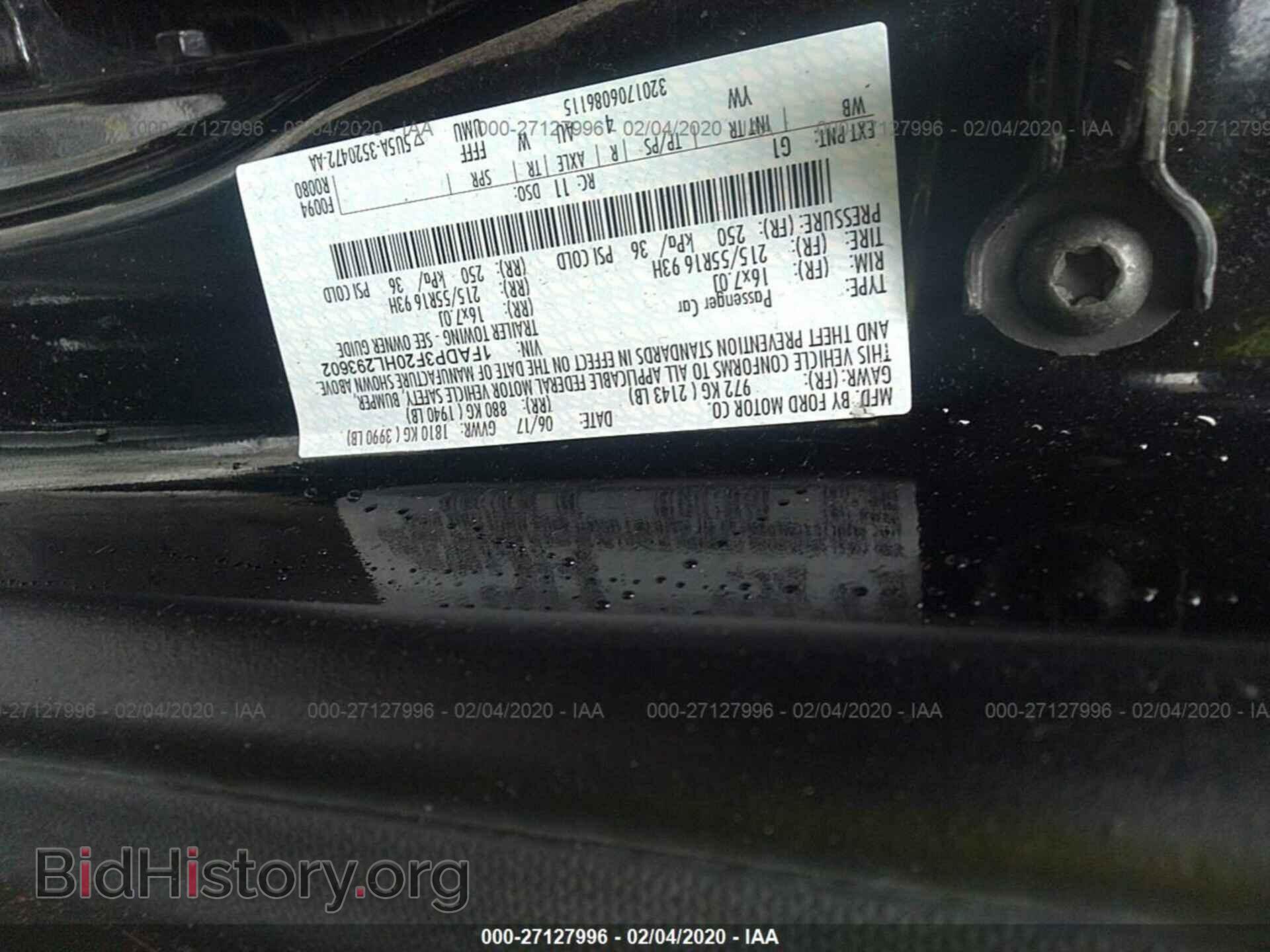 2017 FORD FOCUS - VIN: 1FADP3F20HL293602 - Photo 9