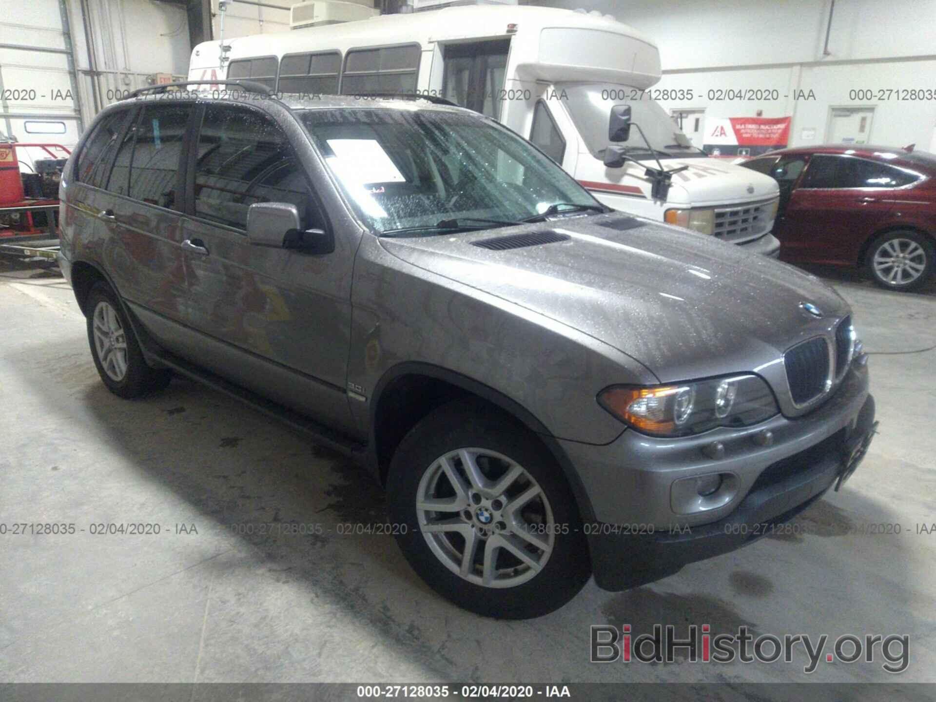 Photo 5UXFA13516LY38953 - BMW X5 2006