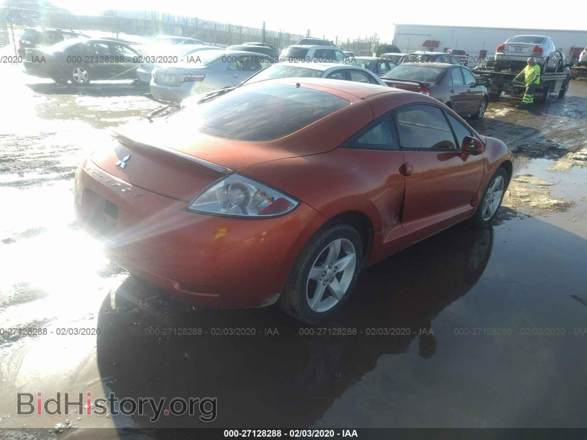 2007 MITSUBISHI ECLIPSE - VIN: 4A3AK24F37E027180 - Фото 4