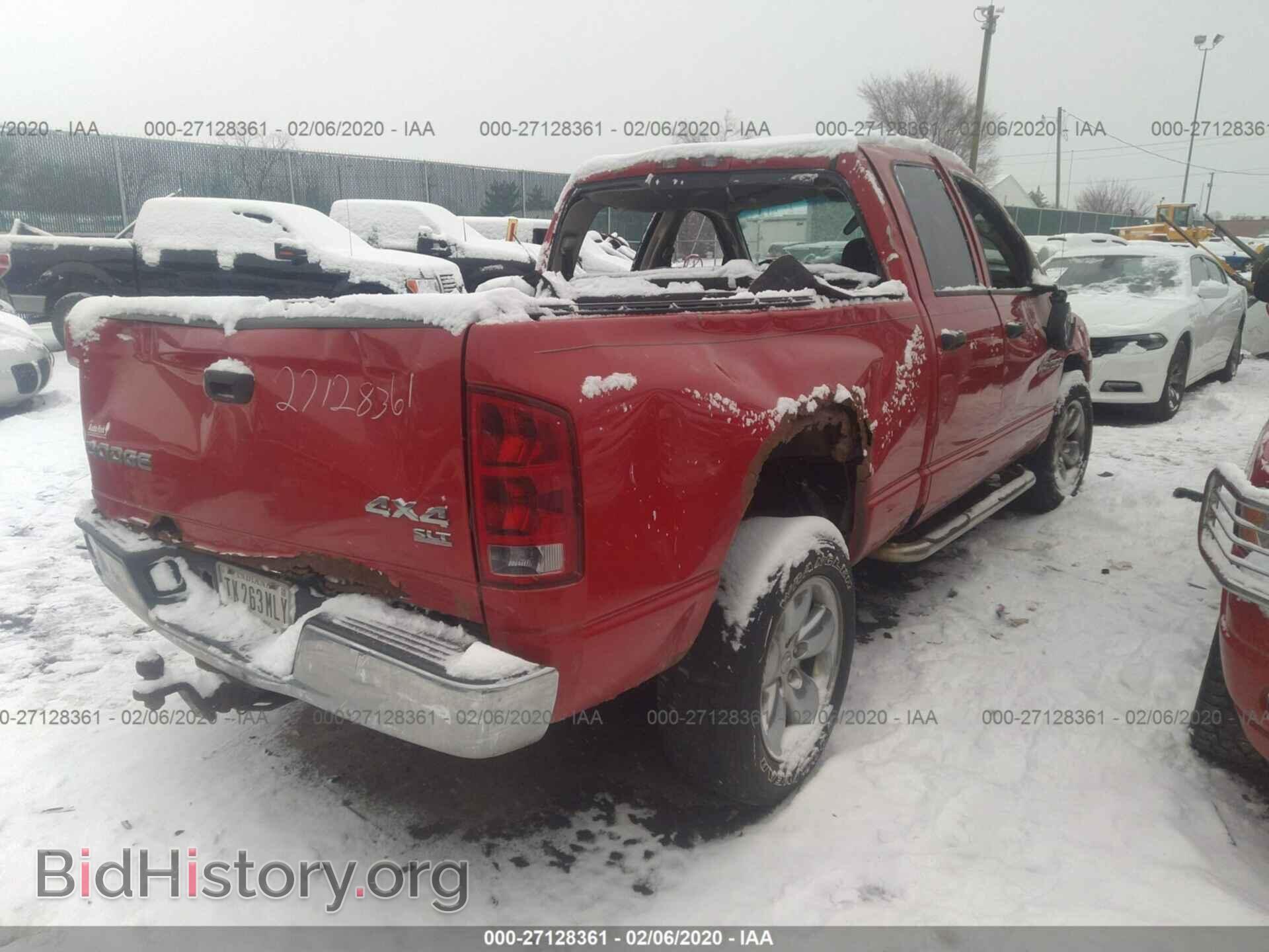 2003 DODGE RAM 1500 - VIN: 1D7HU18D43S361590 - Фото 4