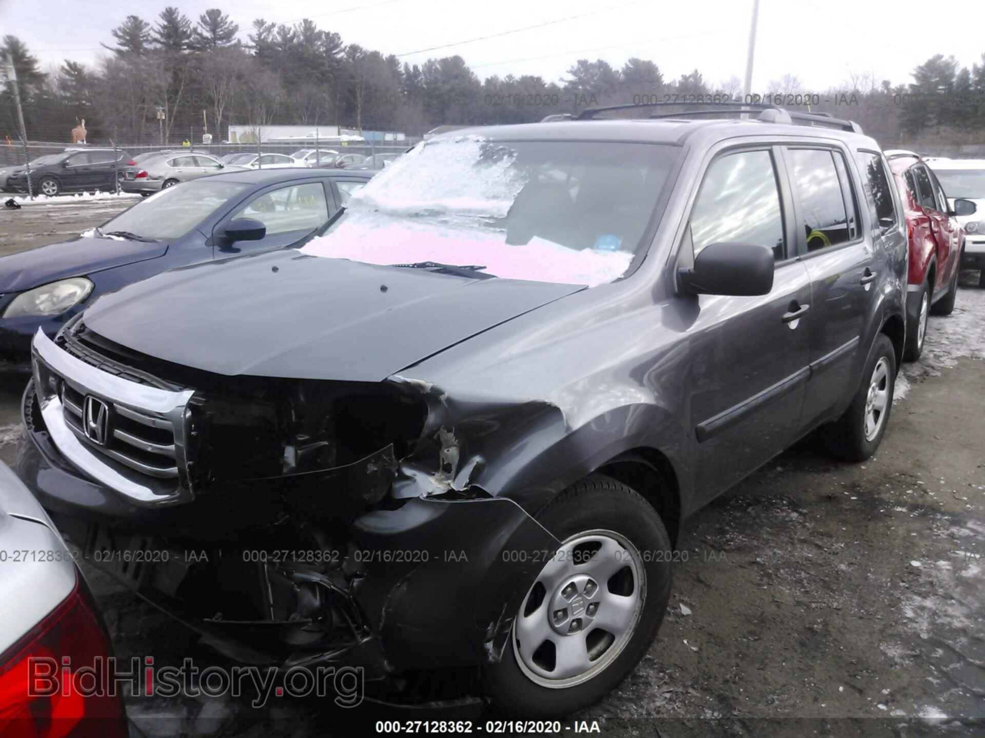 2014 HONDA PILOT - VIN: 5FNYF4H27EB026005 - Фото 2