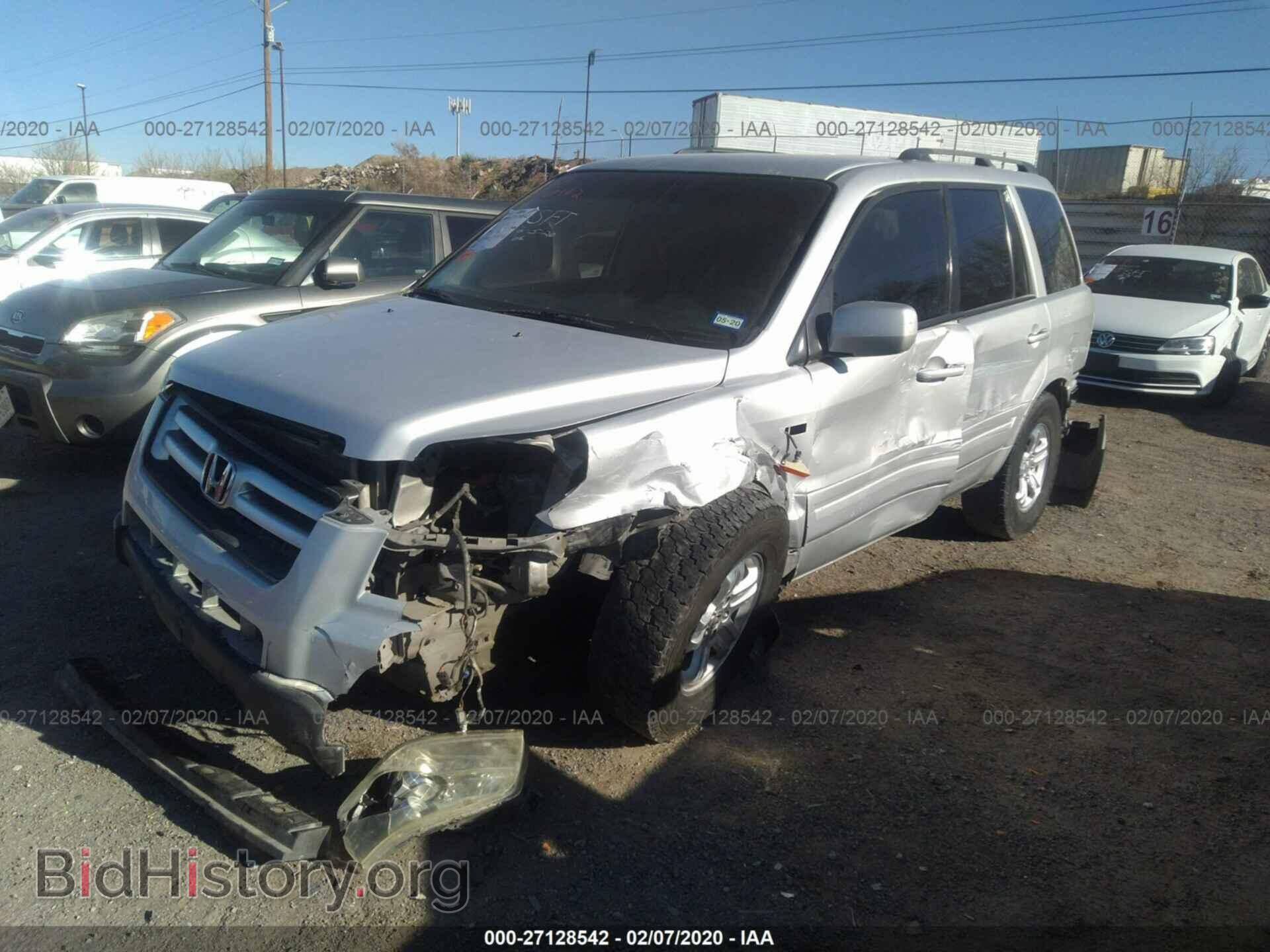 2008 HONDA PILOT - VIN: 5FNYF28268B005607 - Фото 2