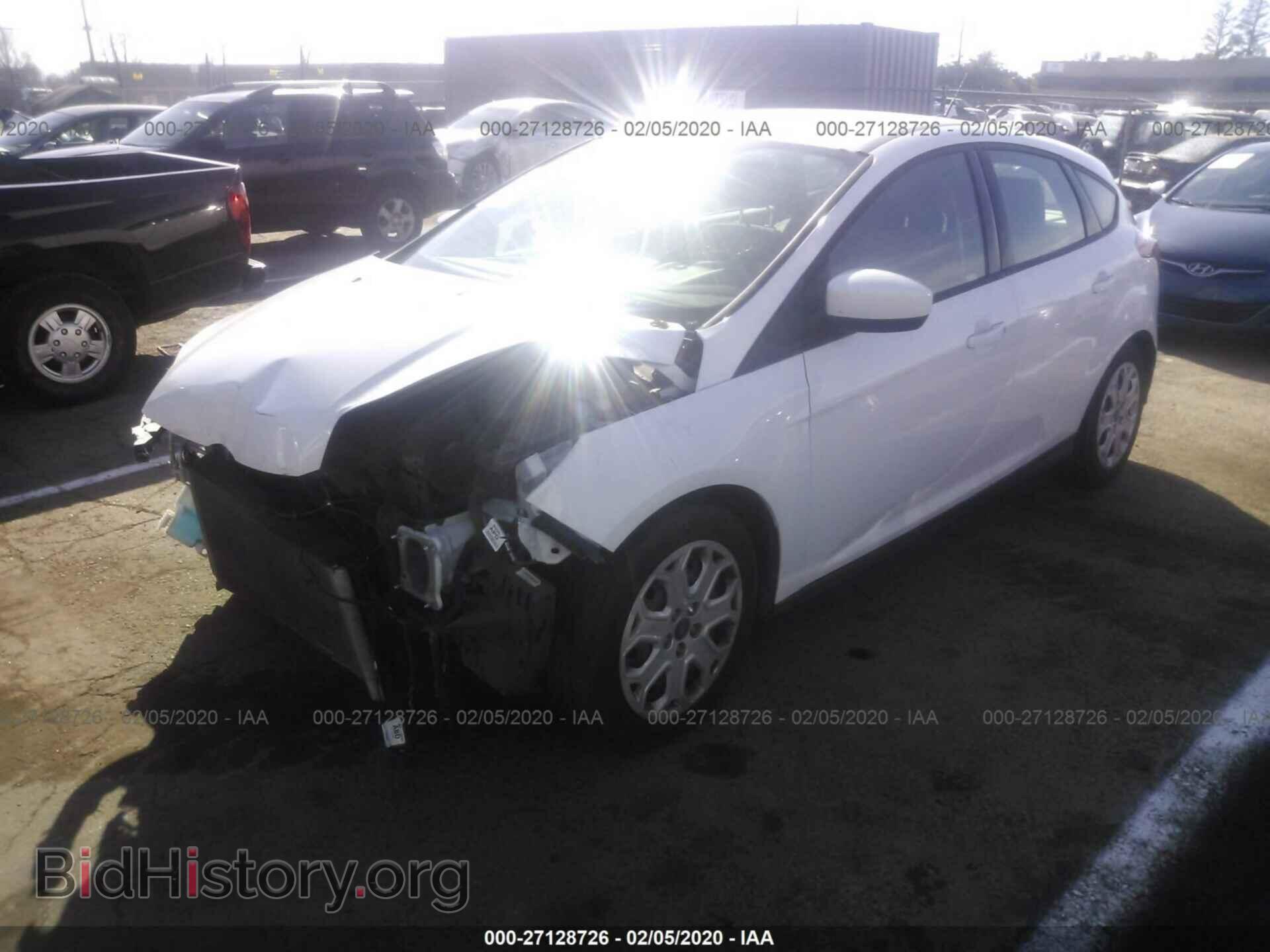 2012 FORD FOCUS - VIN: 1FAHP3K29CL362772 - Фото 2