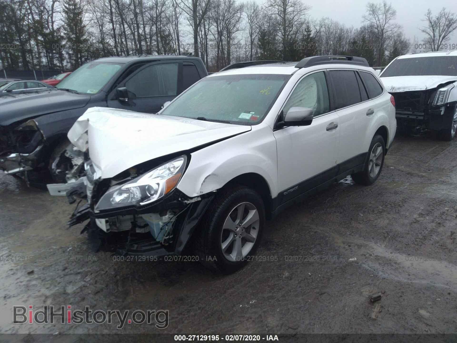 2014 SUBARU OUTBACK - VIN: 4S4BRBPC4E3265452 - Фото 2