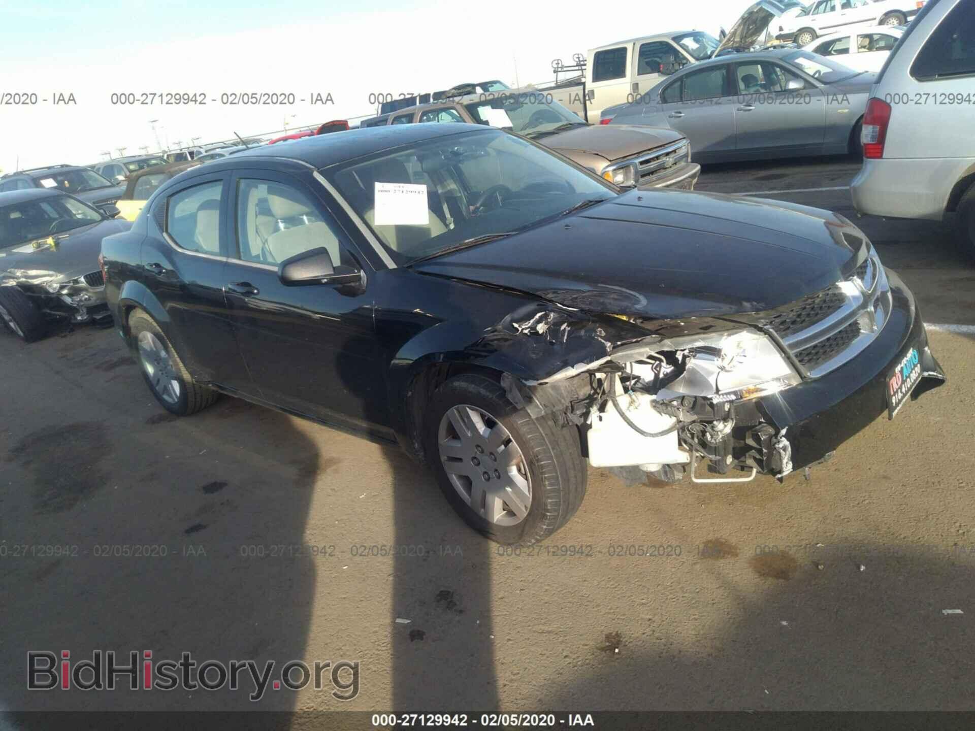 Photo 1B3BD4FB3BN543511 - DODGE AVENGER 2011