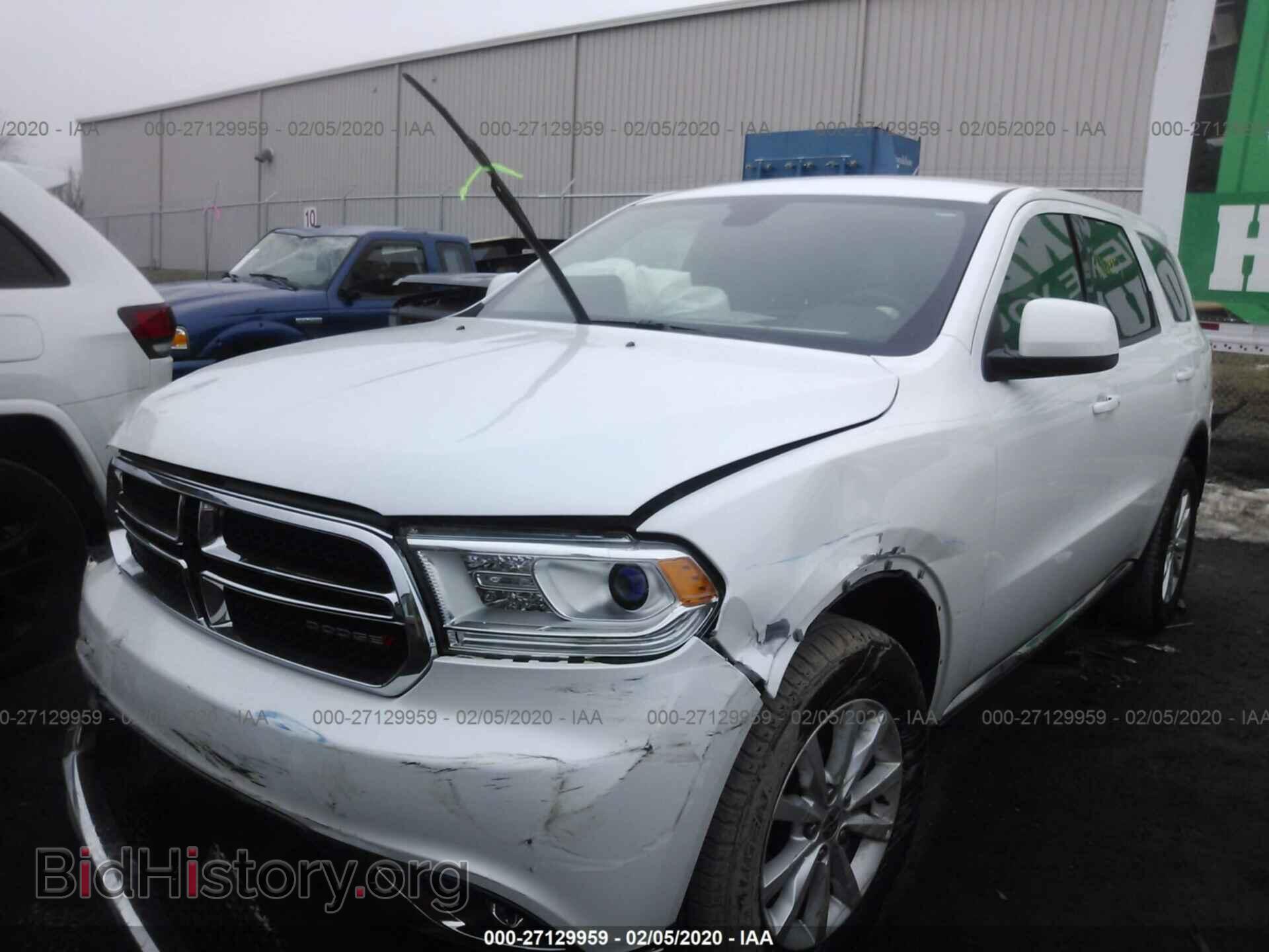 2019 DODGE DURANGO - VIN: 1C4RDJAG8KC606564 - Фото 2