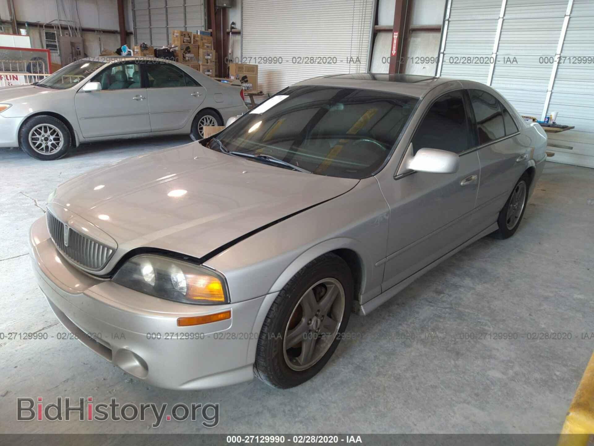2002 LINCOLN LS - VIN: 1LNHM87A82Y686678 - Фото 2