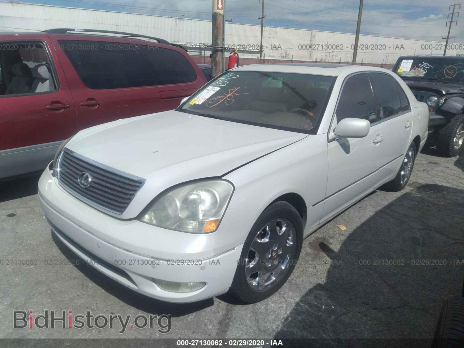 2003 LEXUS LS - VIN: JTHBN30F130103995 - Фото 2