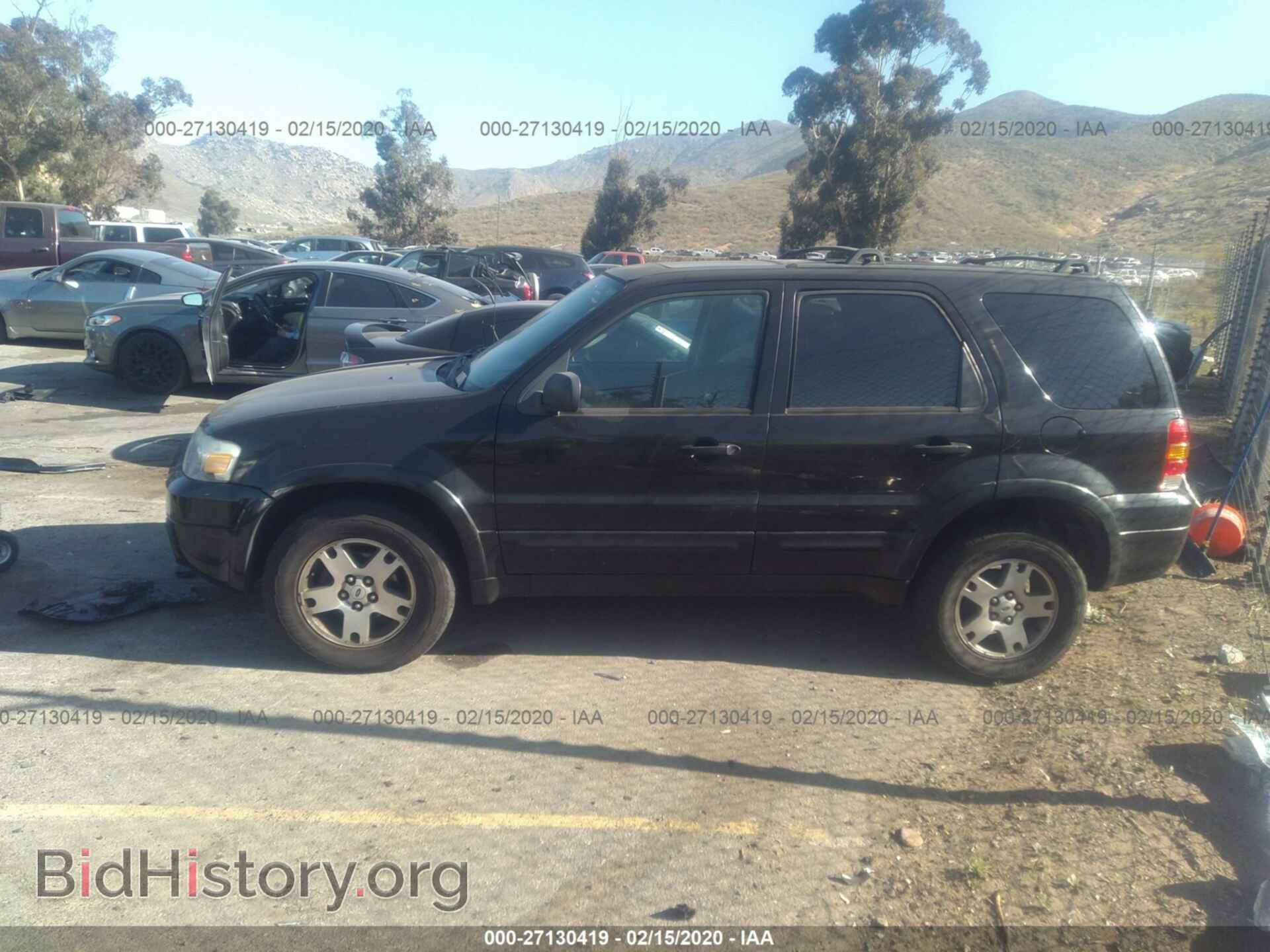 2005 FORD ESCAPE - VIN: 1FMYU04145KB19476 - Фото 3