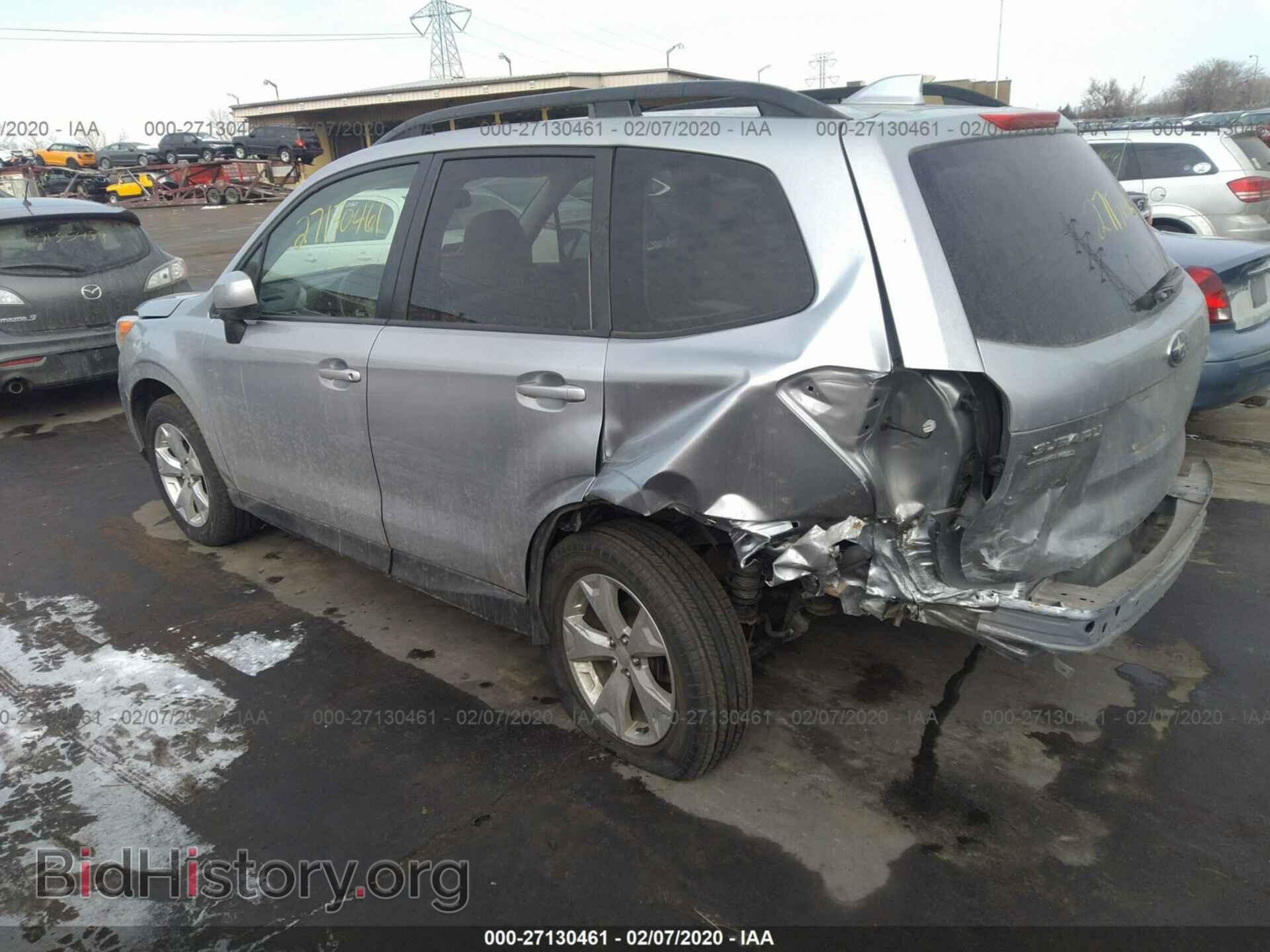 2016 SUBARU FORESTER - VIN: JF2SJADC2GH407721 - Фото 3