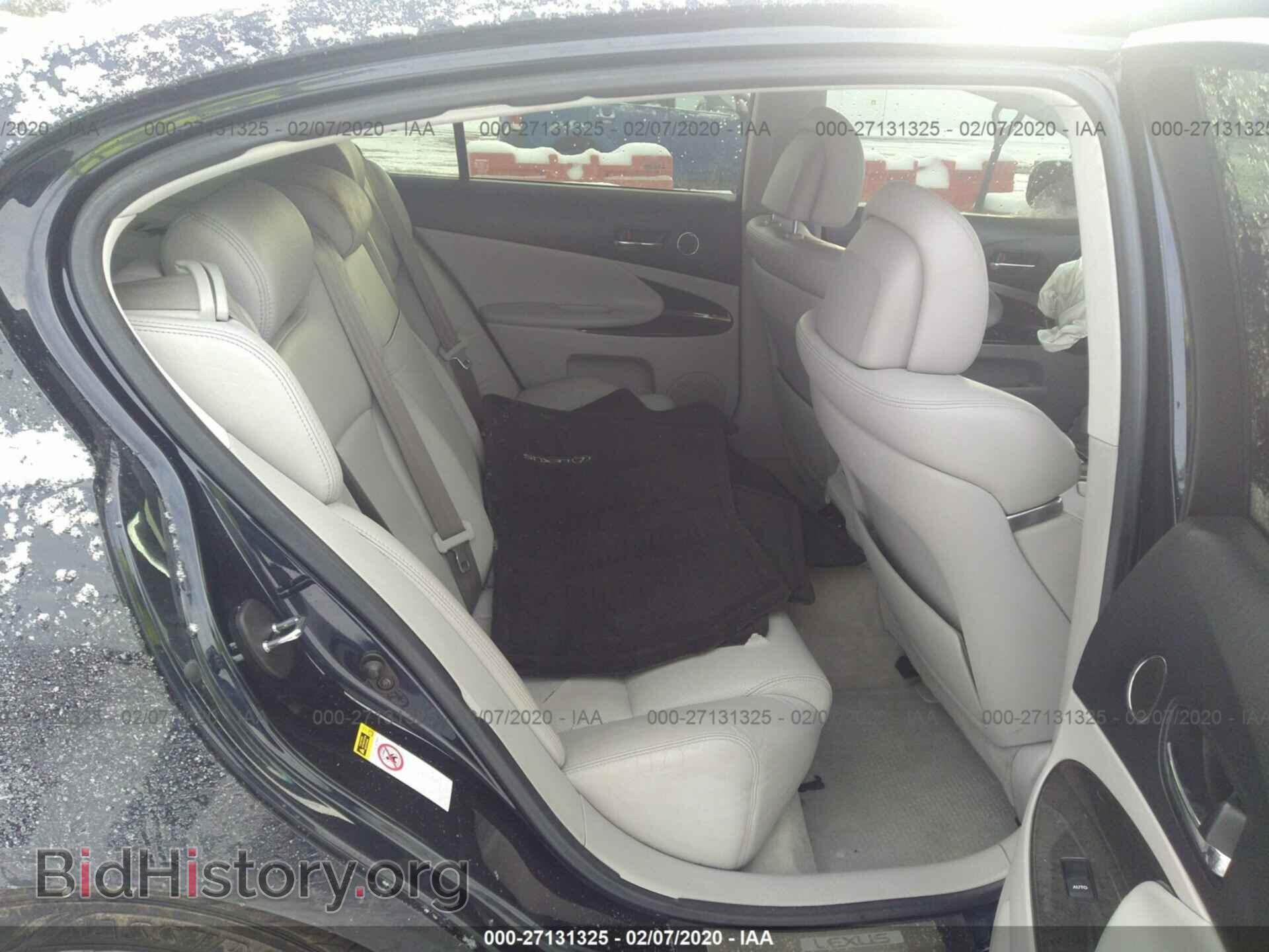 2009 LEXUS GS - VIN: JTHCE96S090024077 - Фото 8