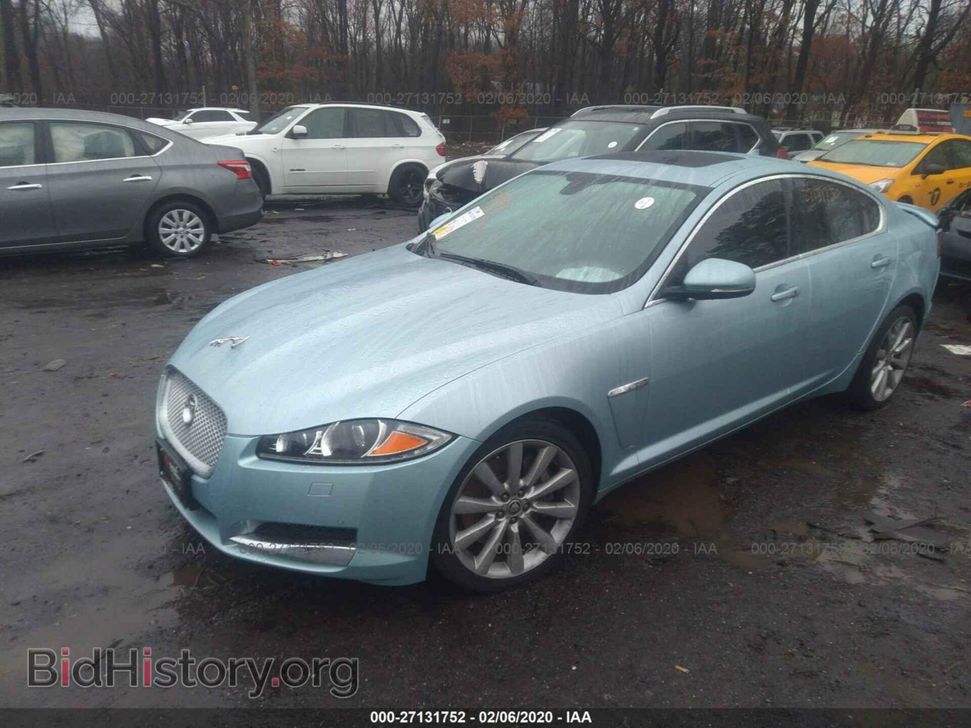 2013 JAGUAR XF - VIN: SAJWJ0EF1D8S80248 - Фото 2