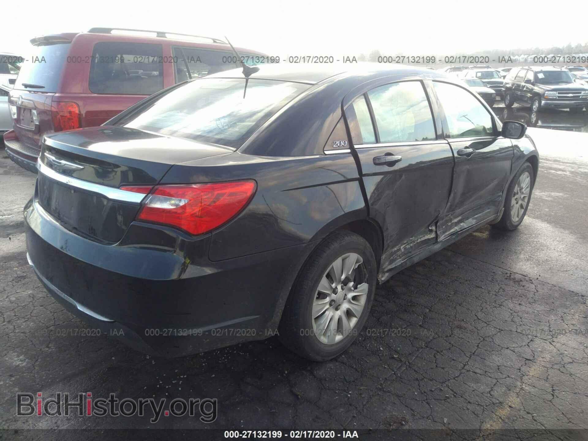 2012 CHRYSLER 200 - VIN: 1C3CCBAB2CN223152 - Фото 4