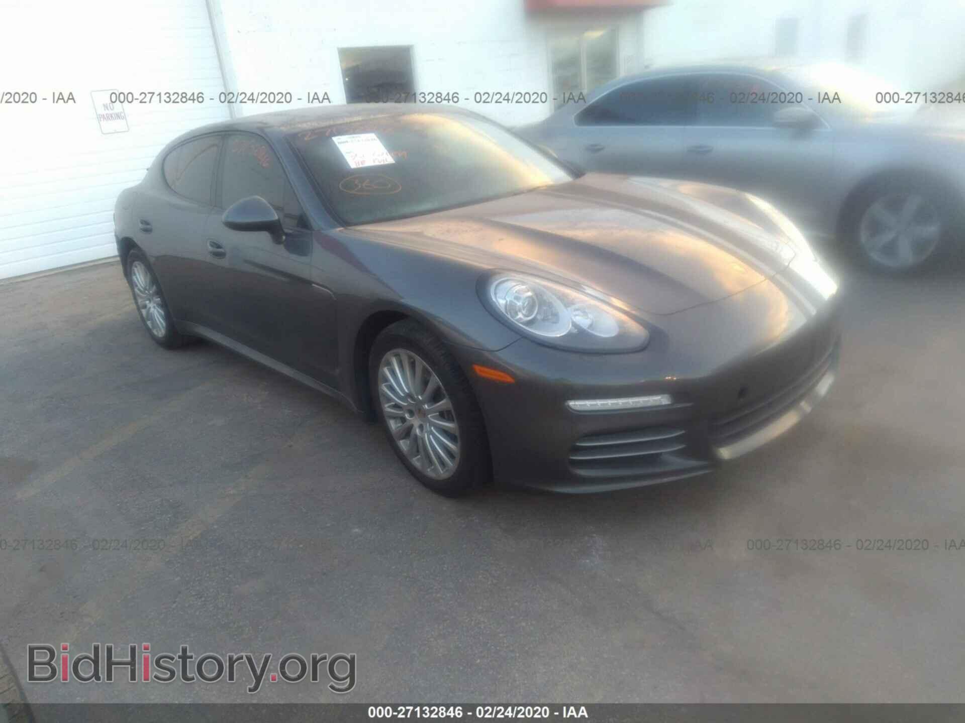 Фотография WP0AA2A71EL006579 - PORSCHE PANAMERA 2014
