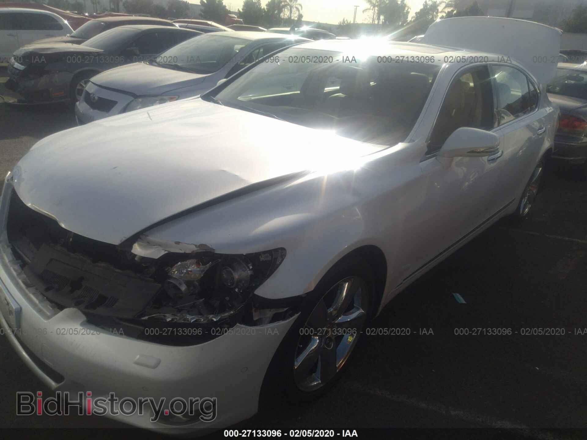 2010 LEXUS LS - VIN: JTHGL5EFXA5039312 - Фото 2