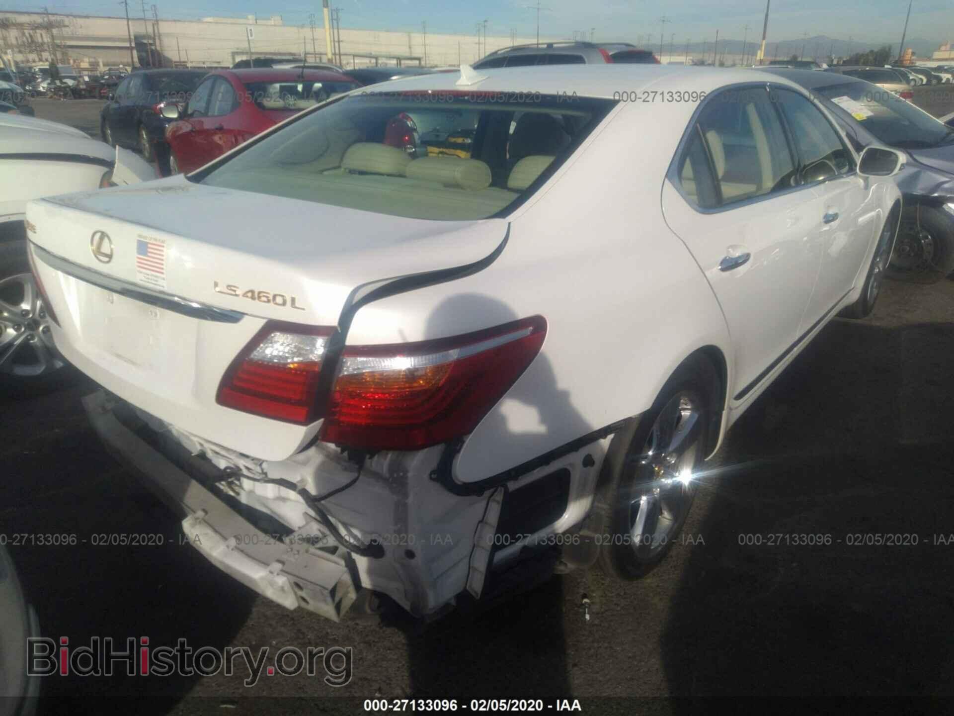 2010 LEXUS LS - VIN: JTHGL5EFXA5039312 - Фото 4