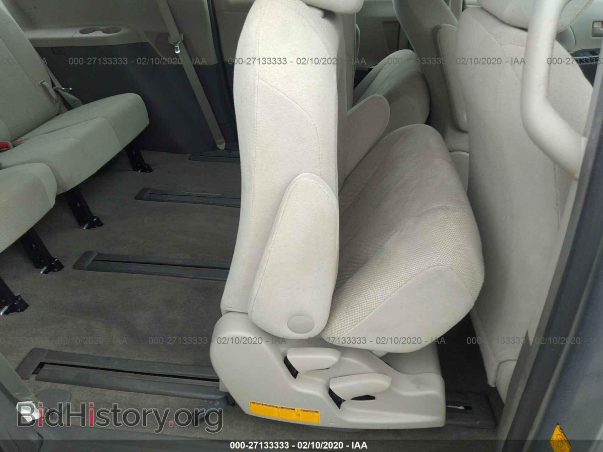 2012 TOYOTA SIENNA - VIN: 5TDZK3DC0CS181531 - Фото 8
