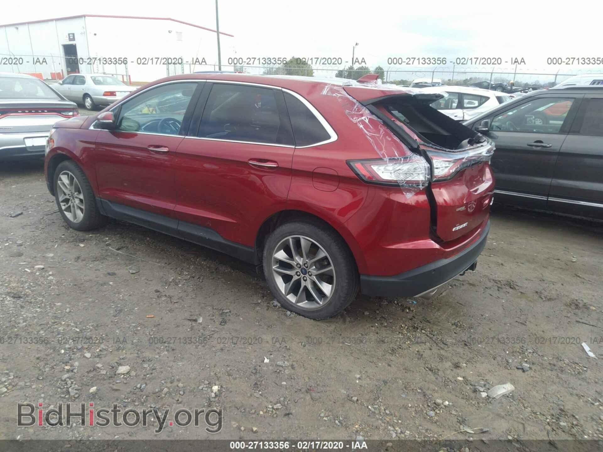 2016 FORD EDGE - VIN: 2FMPK4K99GBB15454 - Фото 3