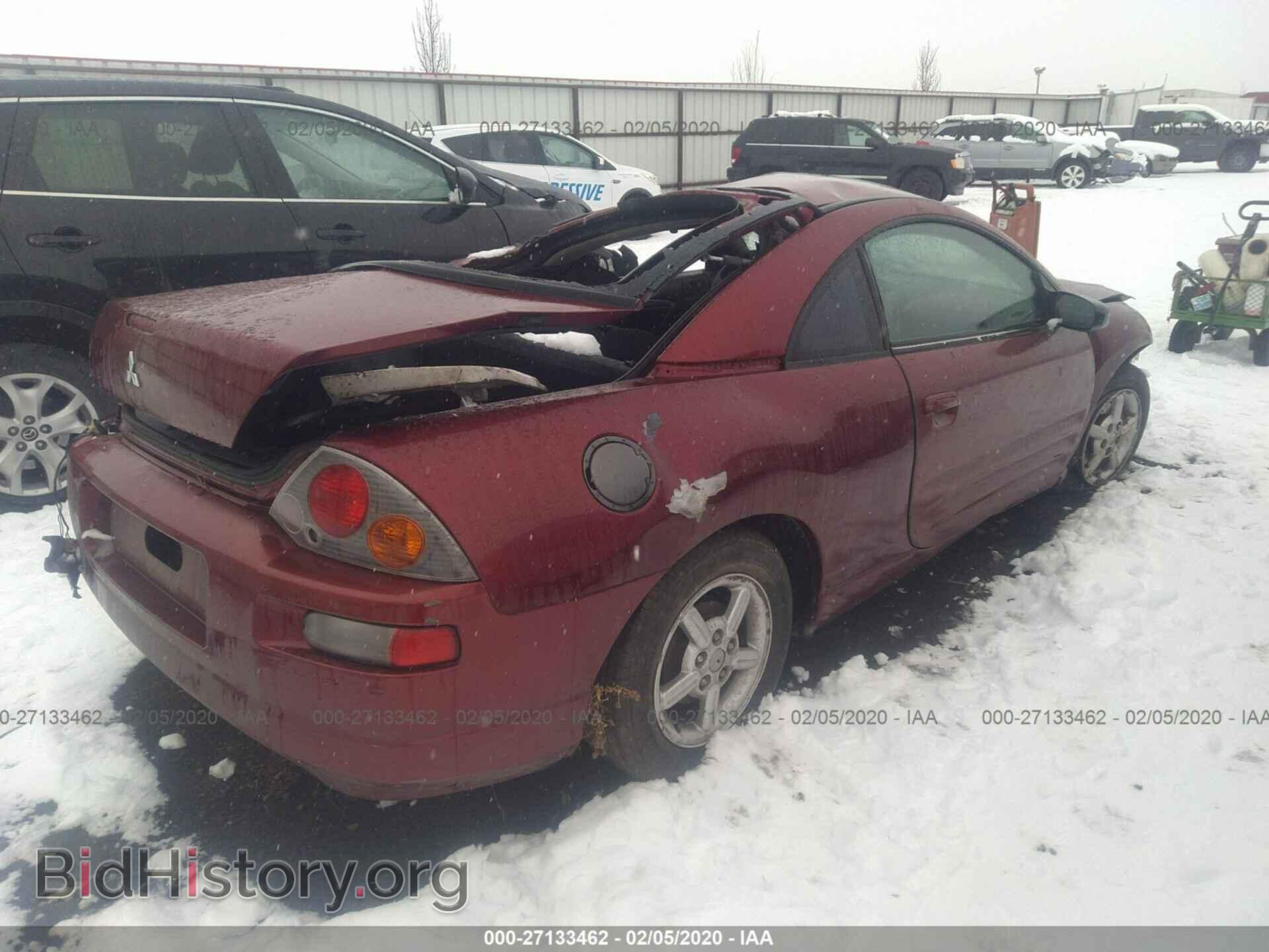 2003 MITSUBISHI ECLIPSE - VIN: 4A3AC34G13E019391 - Фото 4