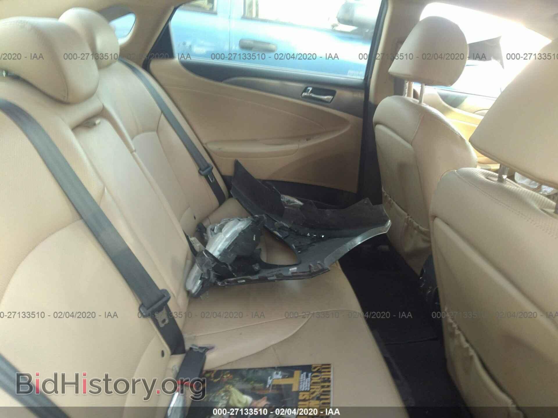 2012 HYUNDAI SONATA - VIN: KMHEC4A45CA040297 - Фото 8