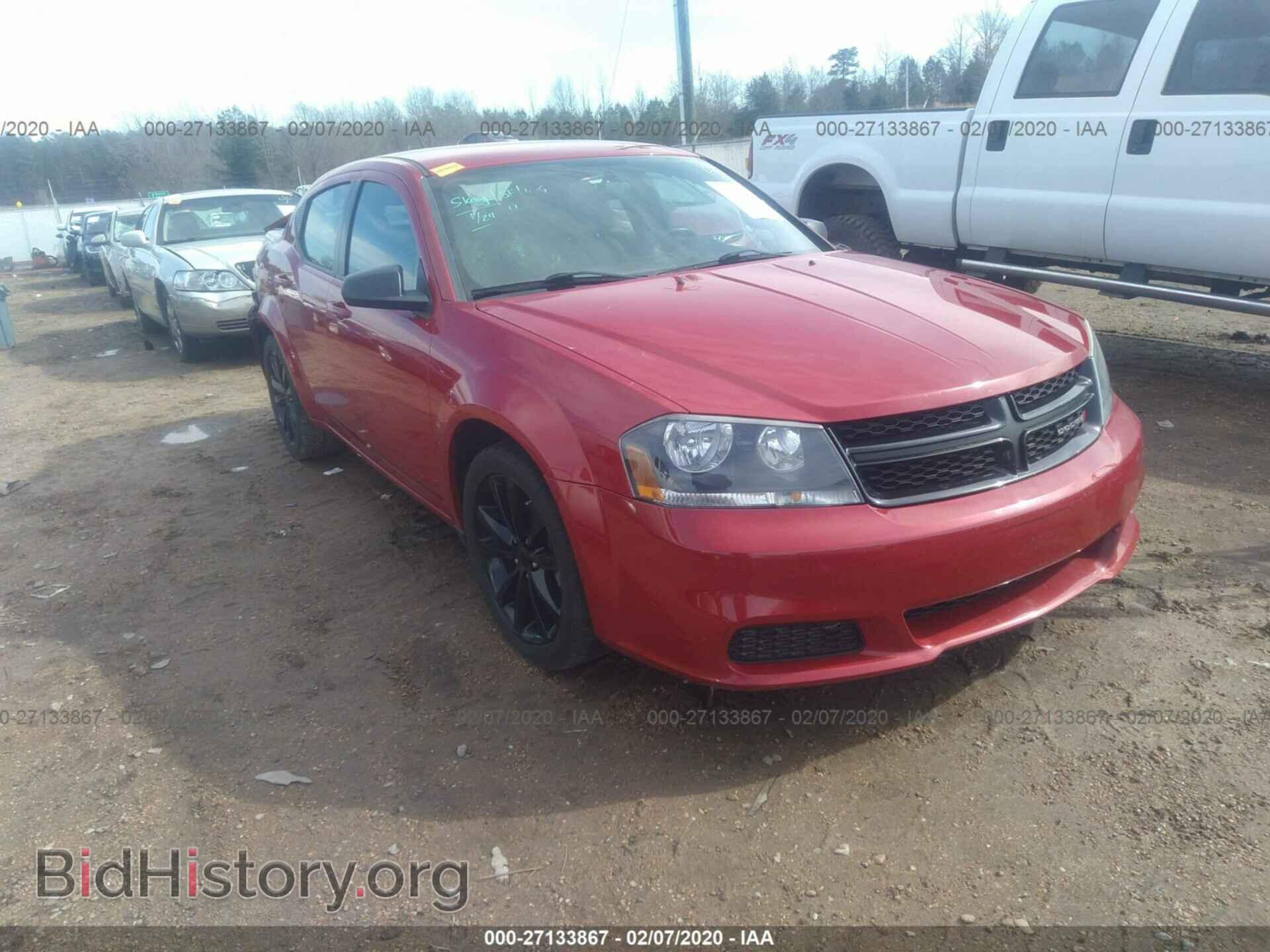 Photo 1C3CDZAB3EN116751 - DODGE AVENGER 2014