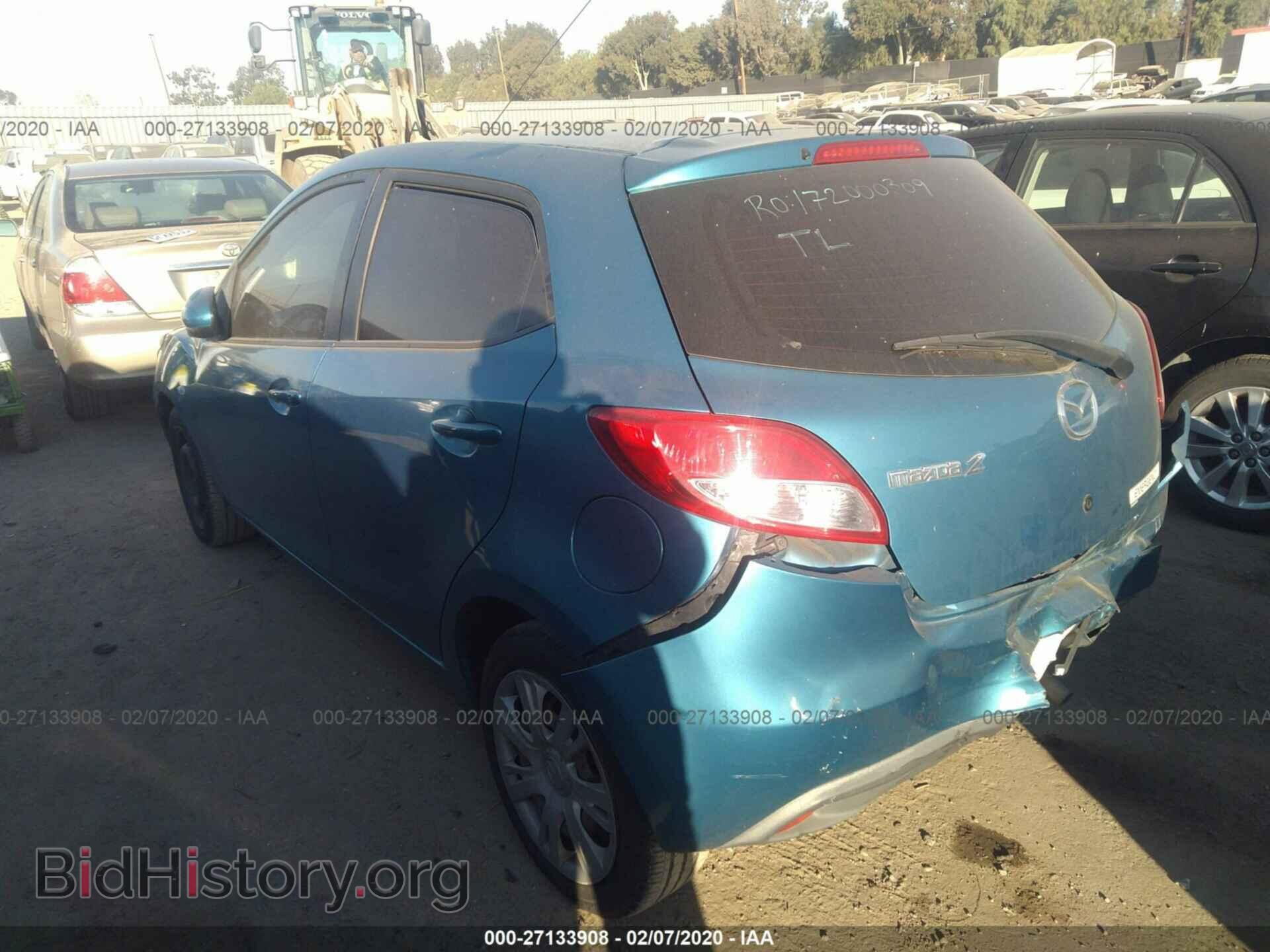 2011 MAZDA MAZDA2 - VIN: JM1DE1HZ4B0123346 - Фото 3