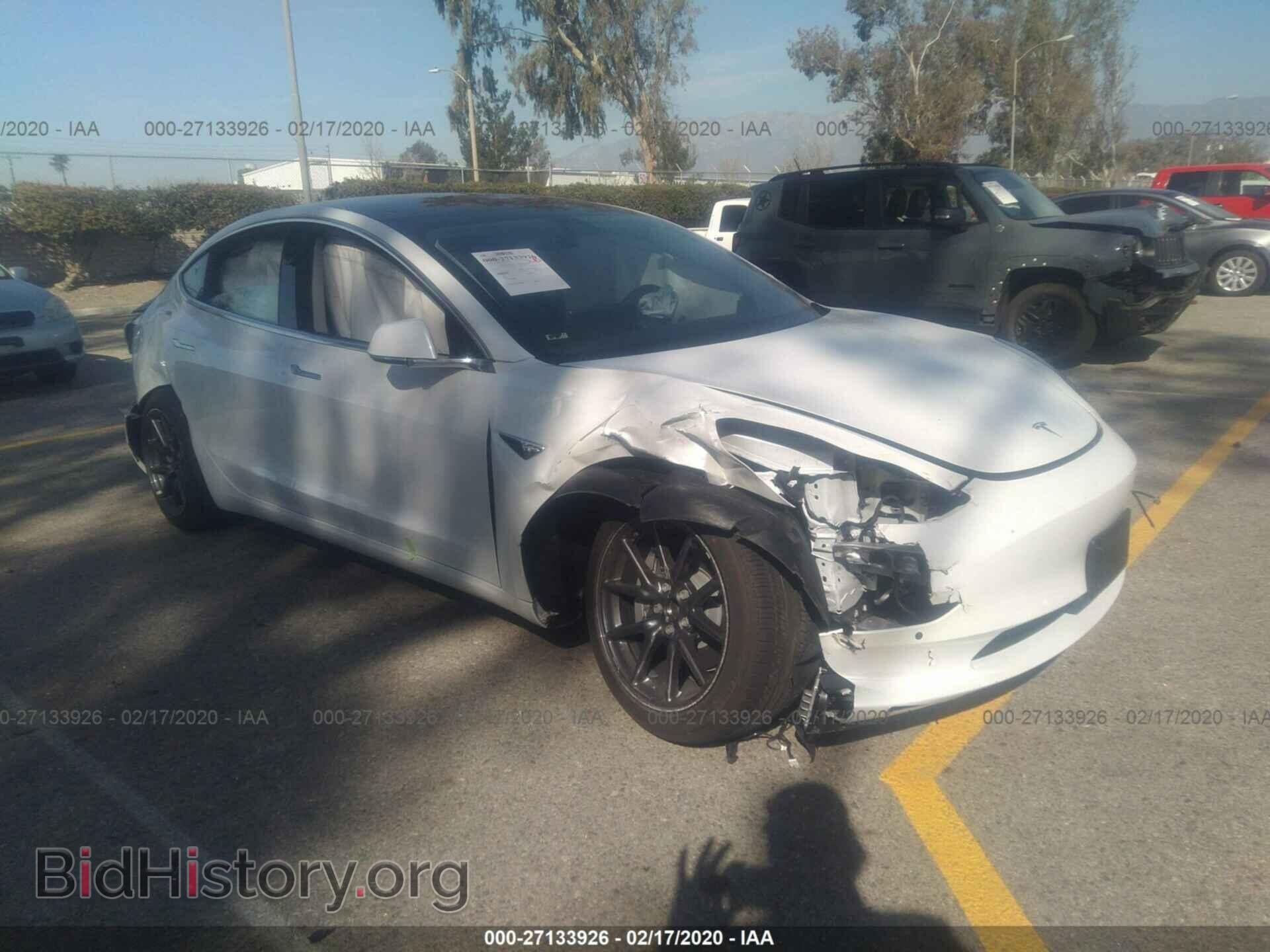 Photo 5YJ3E1EA3JF162116 - TESLA MODEL 3 2018