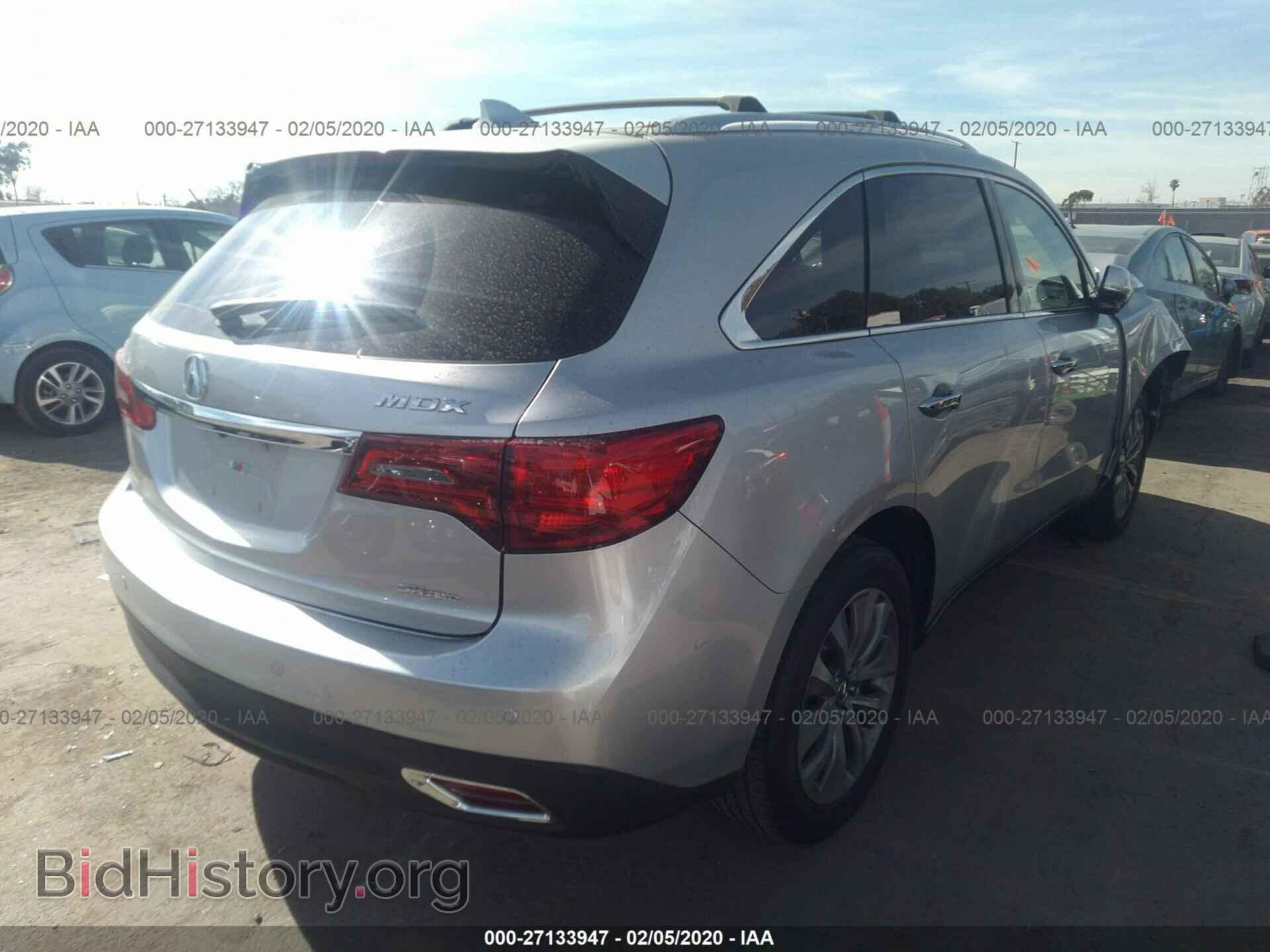 2015 ACURA MDX - VIN: 5FRYD4H40FB018206 - Photo 4