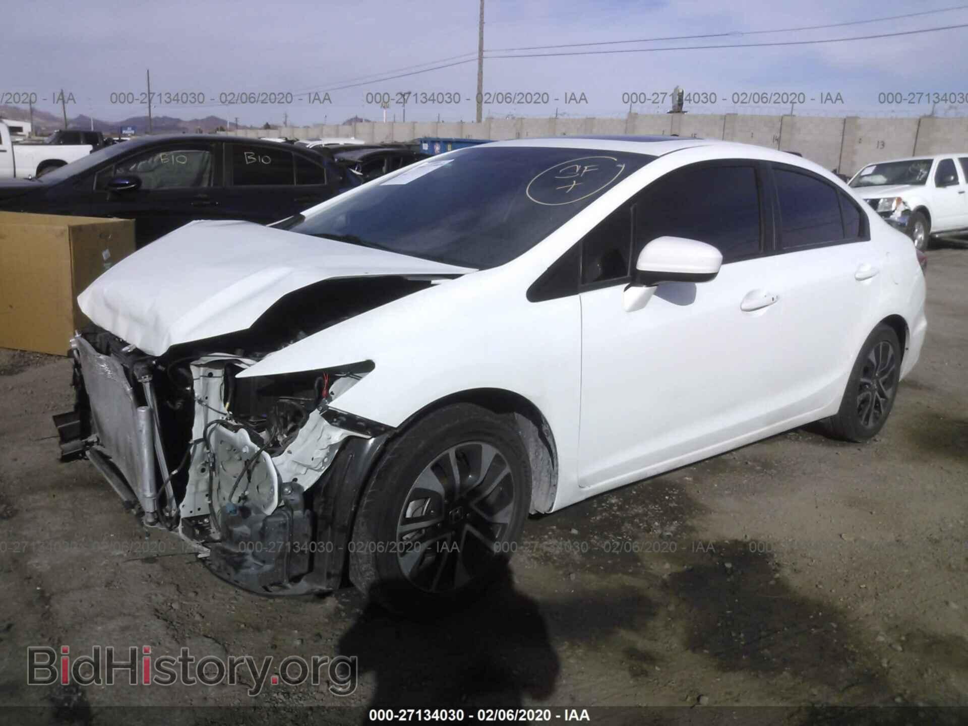 2014 HONDA CIVIC - VIN: 19XFB2F8XEE002656 - Фото 2