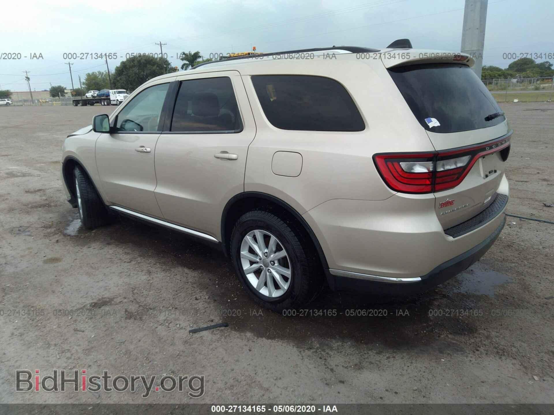 2014 DODGE DURANGO - VIN: 1C4RDHAG5EC286620 - Фото 3