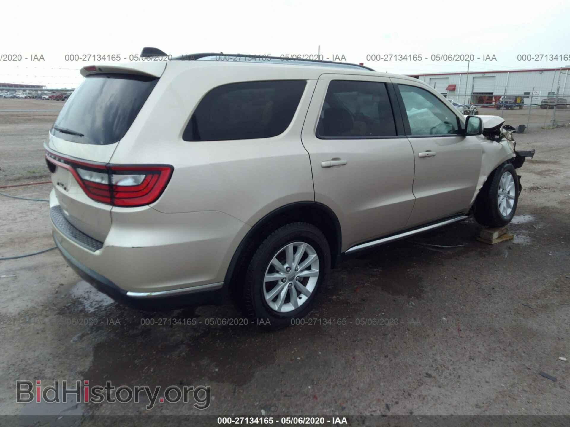 2014 DODGE DURANGO - VIN: 1C4RDHAG5EC286620 - Фото 4