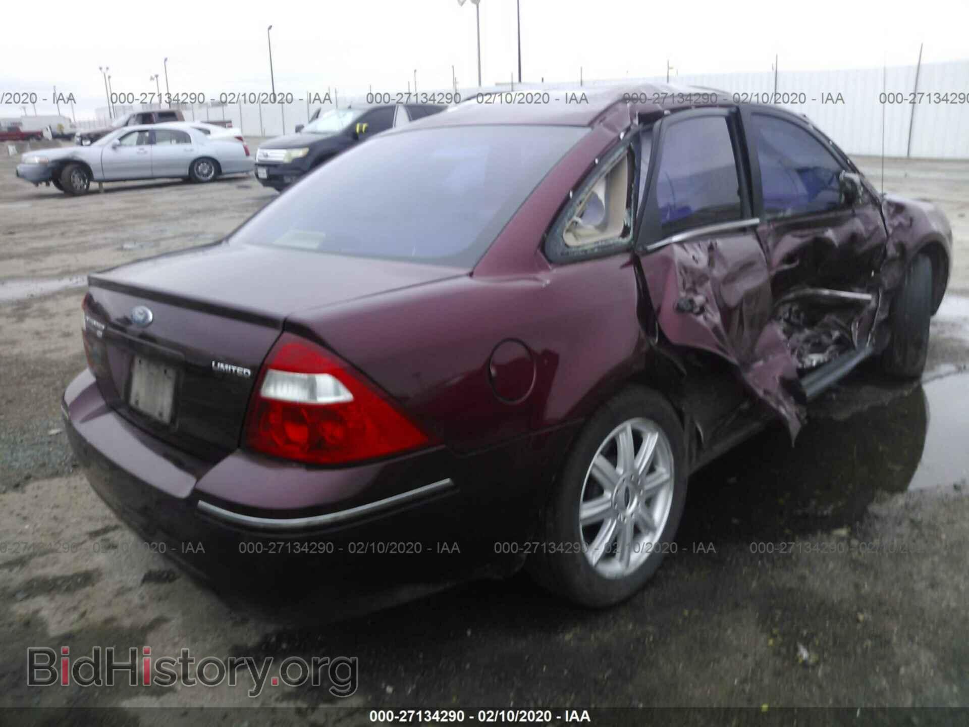 2005 FORD FIVE HUNDRED - VIN: 1FAHP28165G175364 - Фото 4