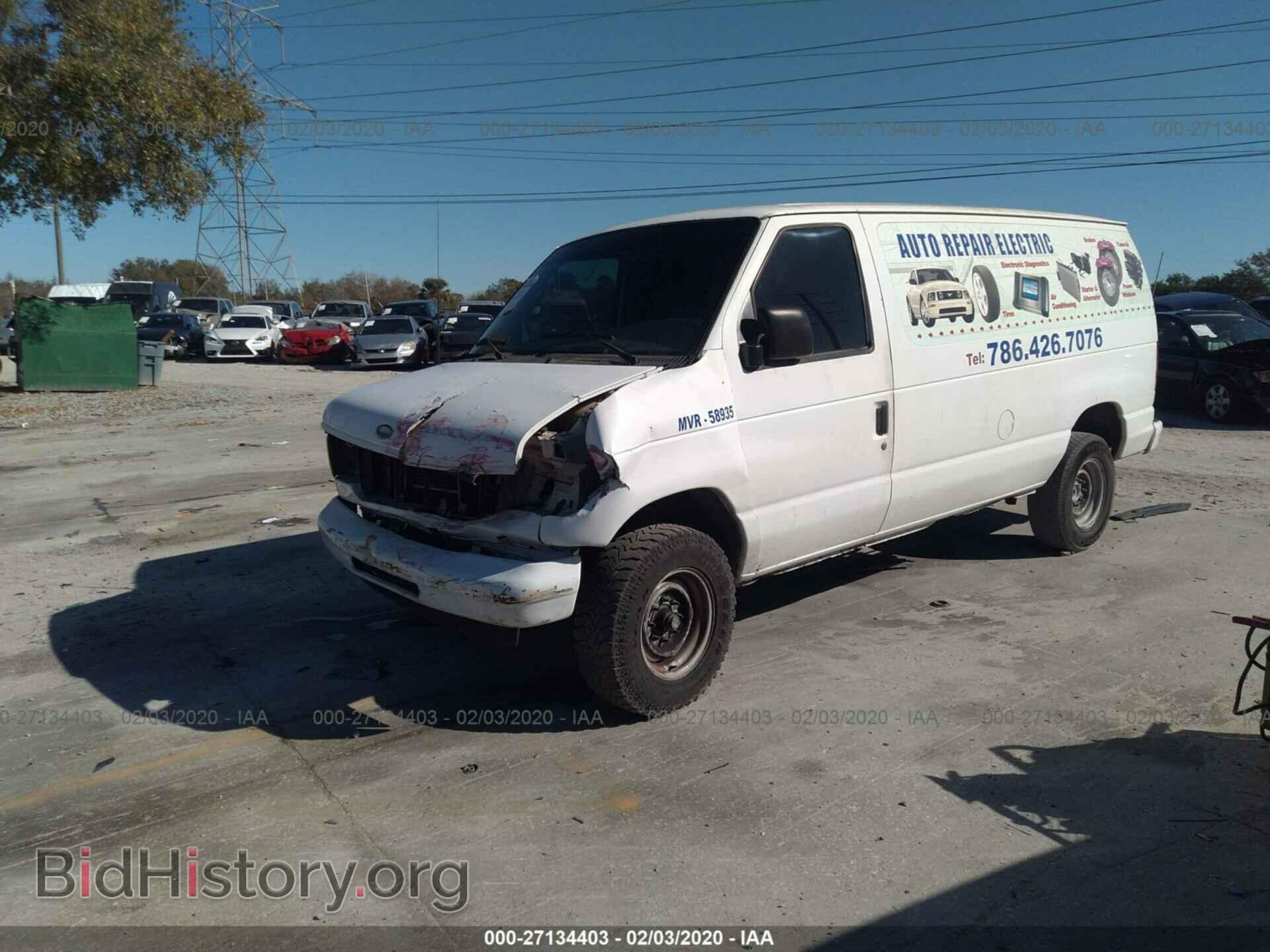 2001 FORD ECONOLINE - VIN: 1FTNE24281HB19934 - Фото 2