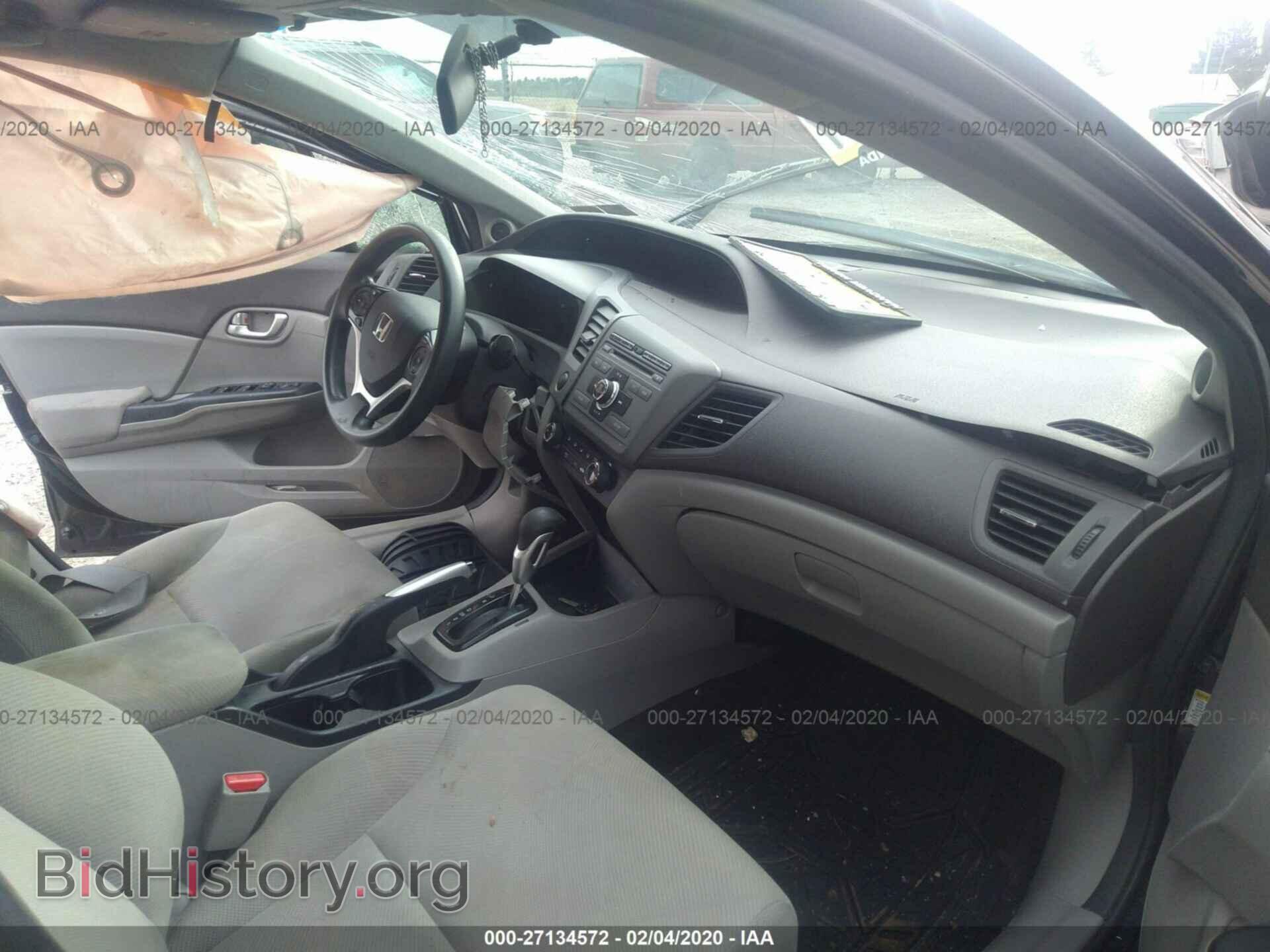 2012 HONDA CIVIC - VIN: 19XFB2F8XCE329605 - Фото 5