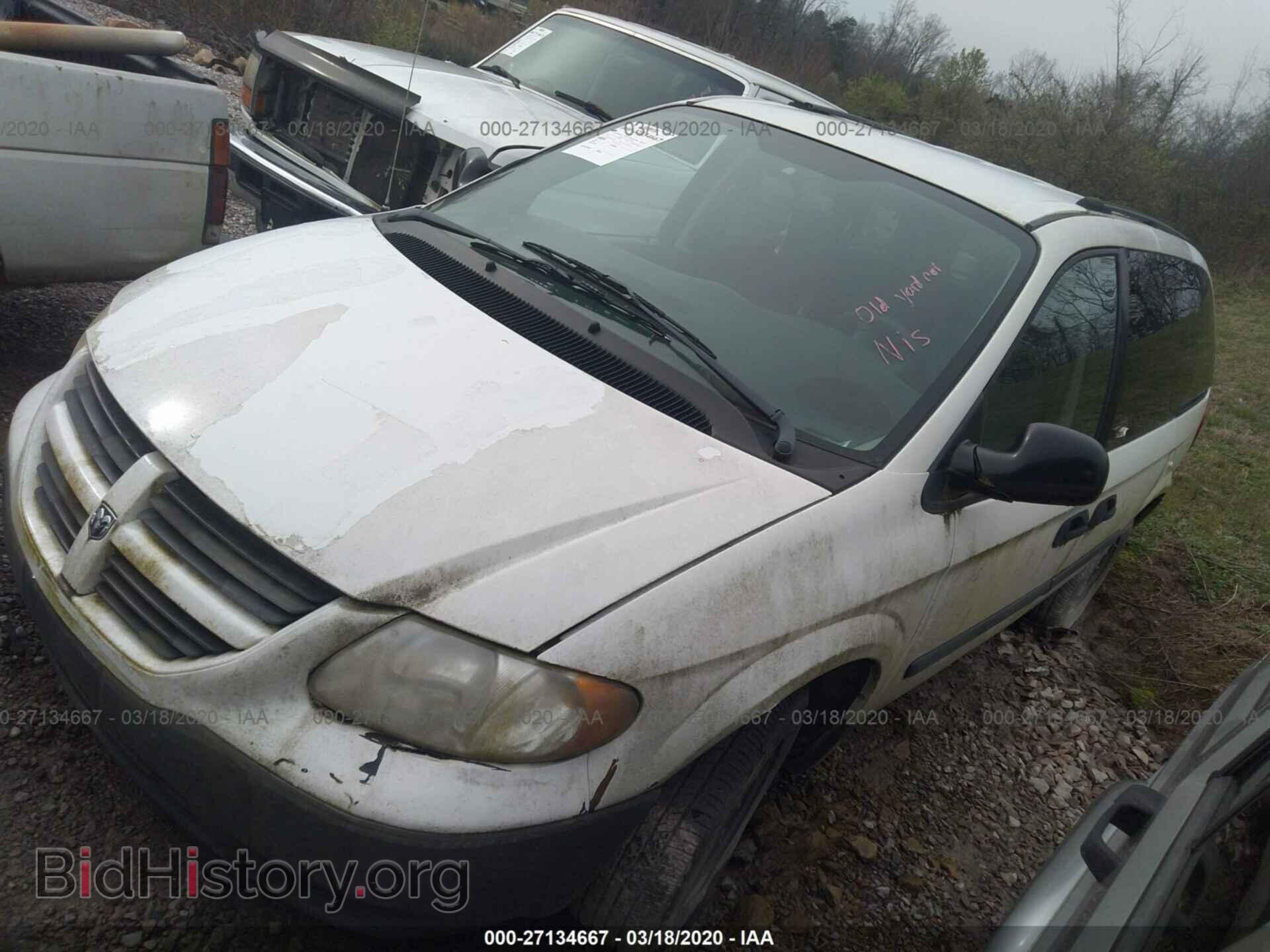 2005 DODGE CARAVAN - VIN: 1D4GP25R25B395455 - Фото 2