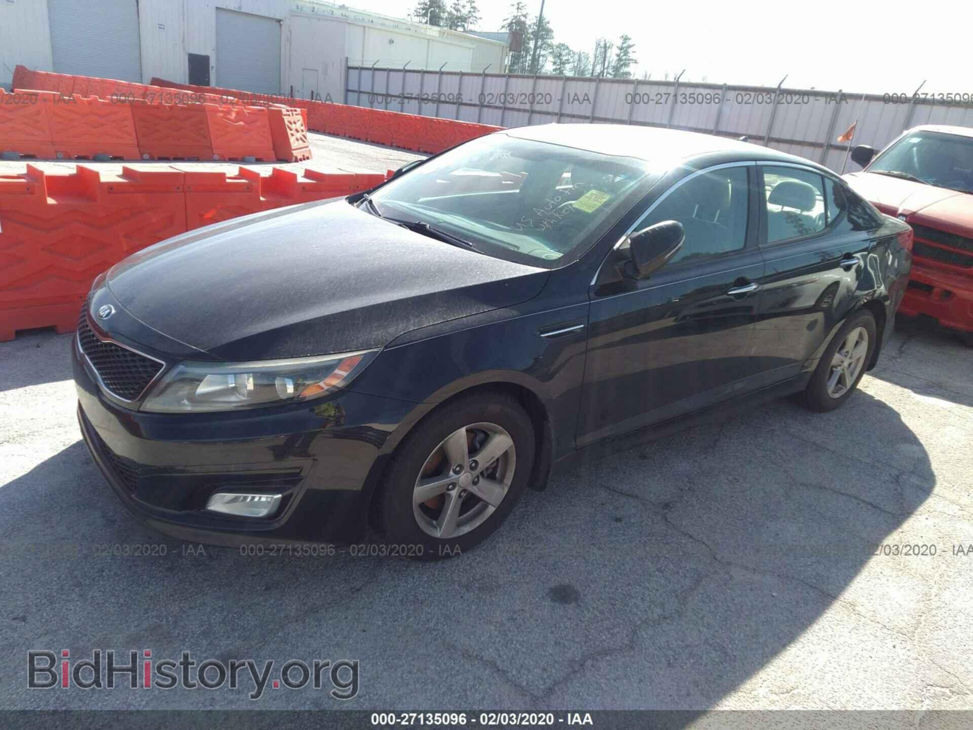2015 KIA OPTIMA - VIN: 5XXGM4A76FG361925 - Фото 2