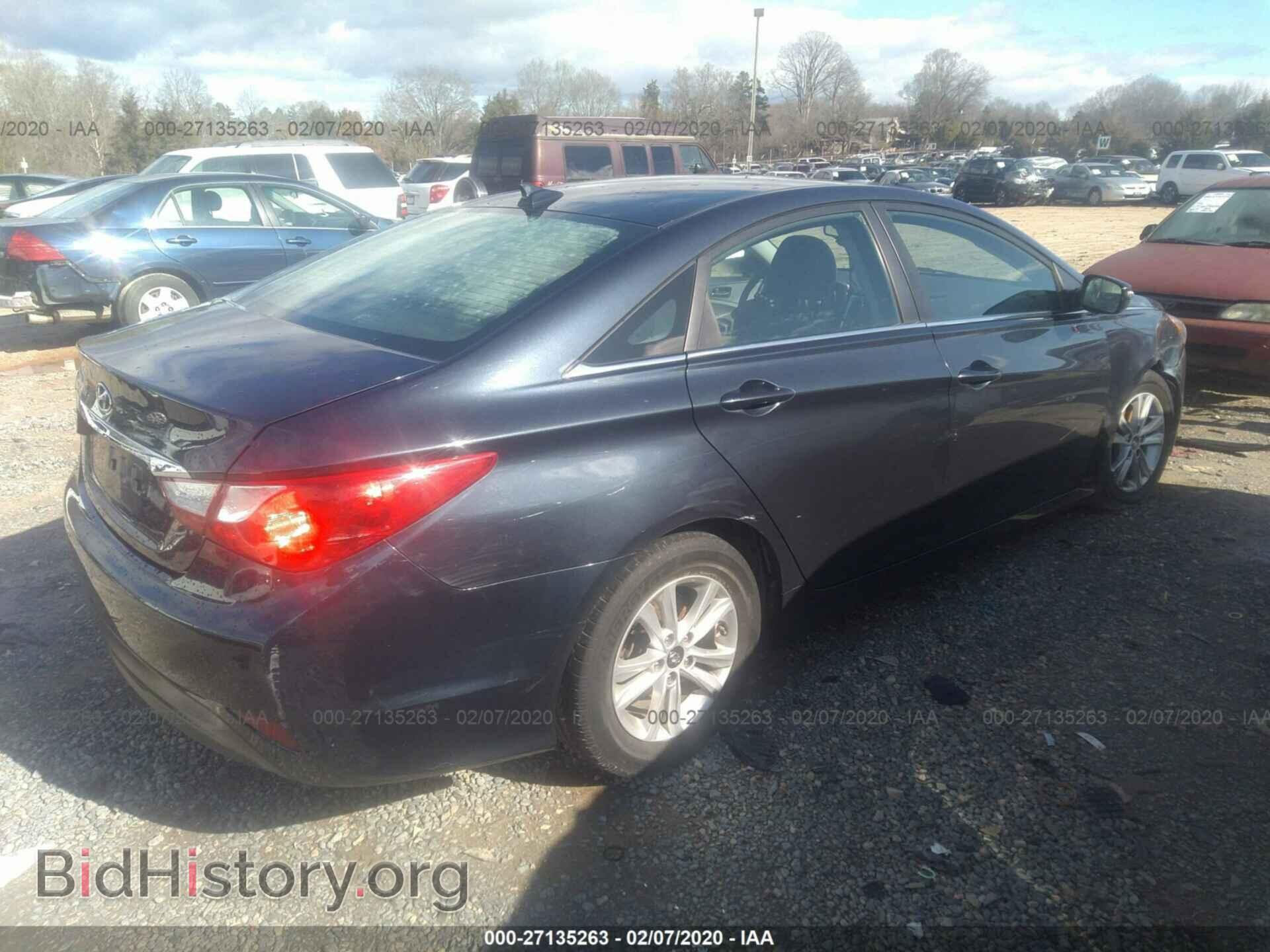 2014 HYUNDAI SONATA - VIN: 5NPEB4AC6EH881636 - Фото 4