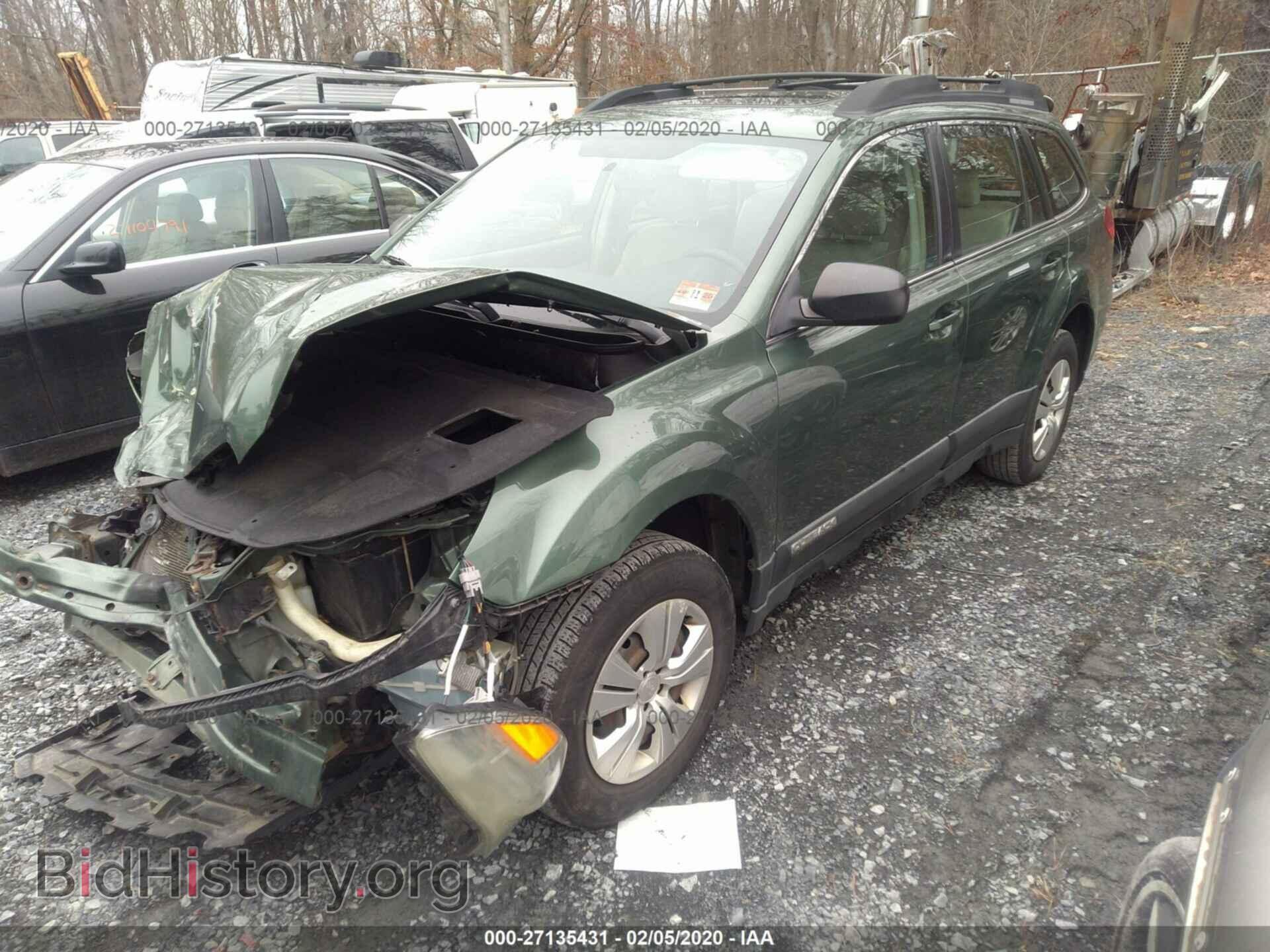 2011 SUBARU OUTBACK - VIN: 4S4BRBAC9B1354286 - Photo 2