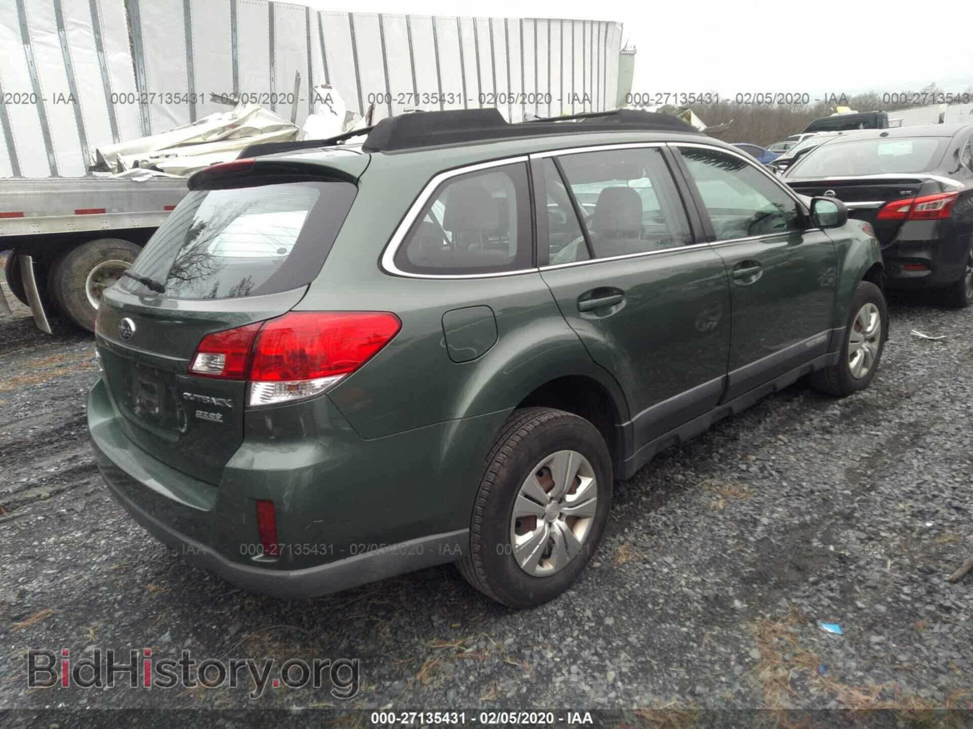 2011 SUBARU OUTBACK - VIN: 4S4BRBAC9B1354286 - Photo 4
