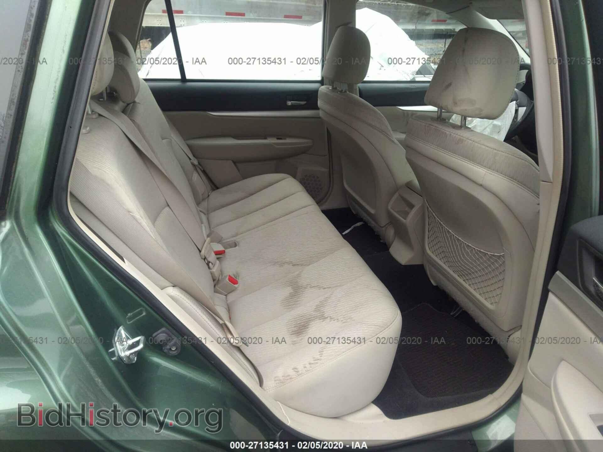 2011 SUBARU OUTBACK - VIN: 4S4BRBAC9B1354286 - Photo 8