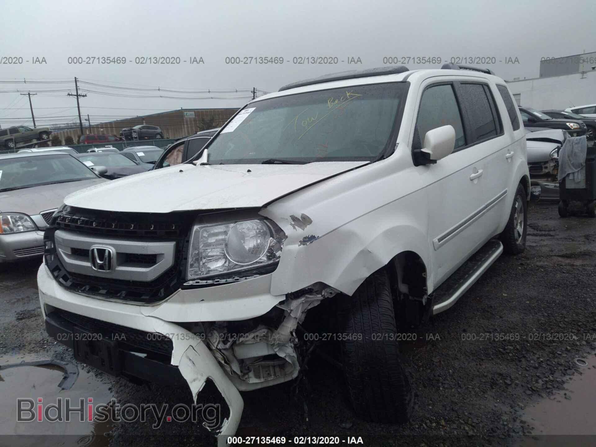 2011 HONDA PILOT - VIN: 5FNYF4H9XBB049142 - Фото 2