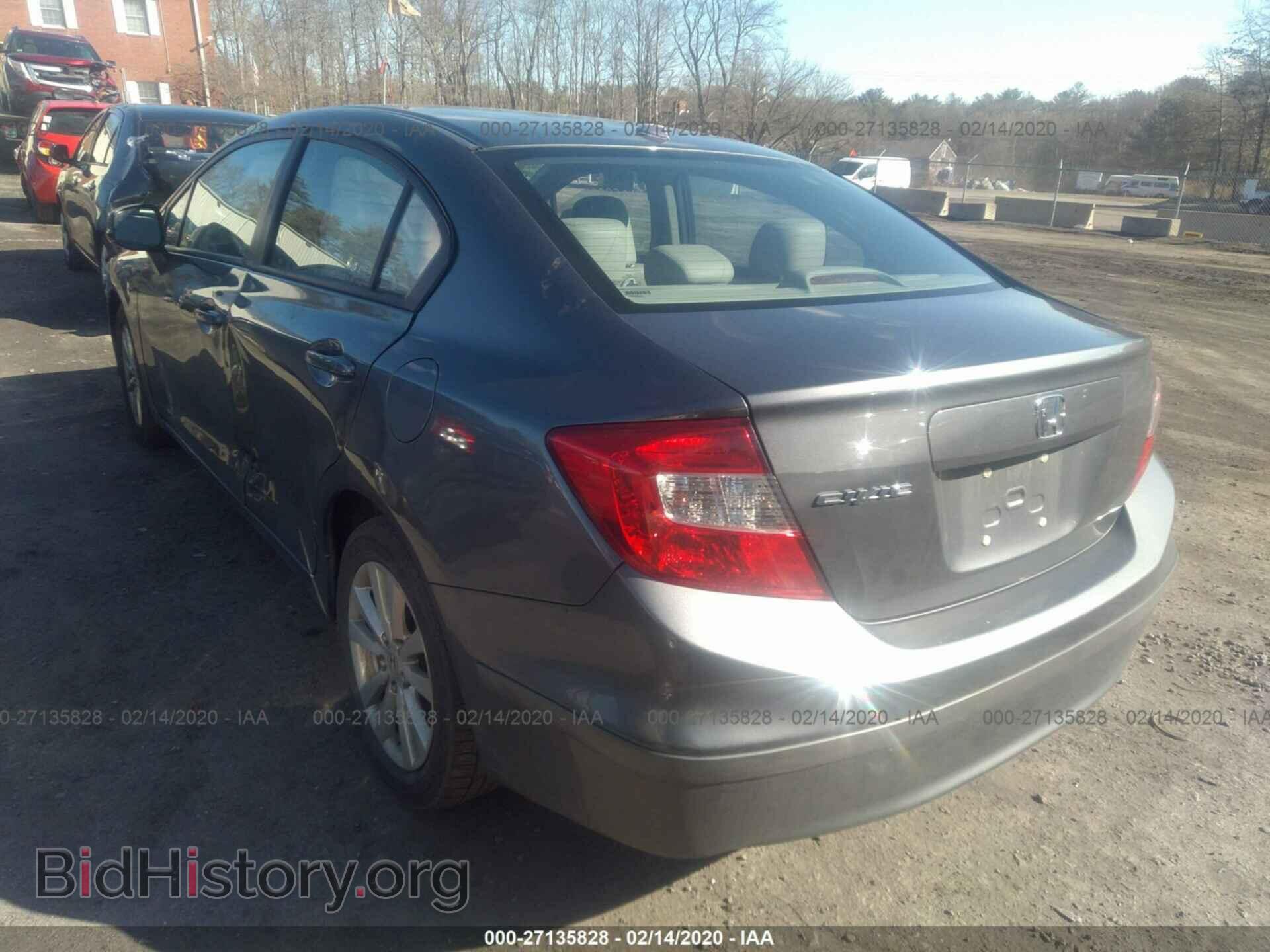 2012 HONDA CIVIC - VIN: 19XFB2F90CE324311 - Фото 3
