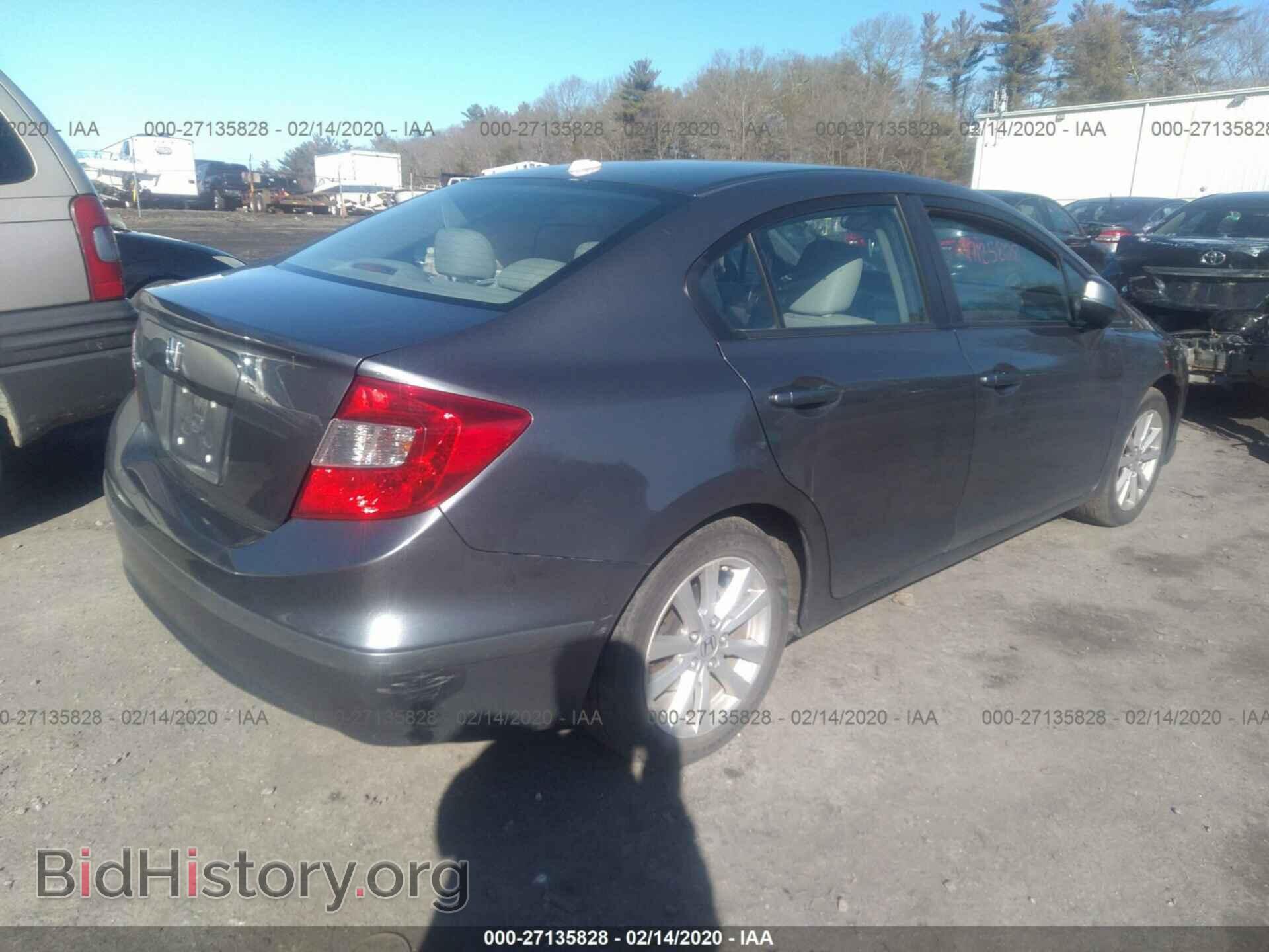 2012 HONDA CIVIC - VIN: 19XFB2F90CE324311 - Фото 4