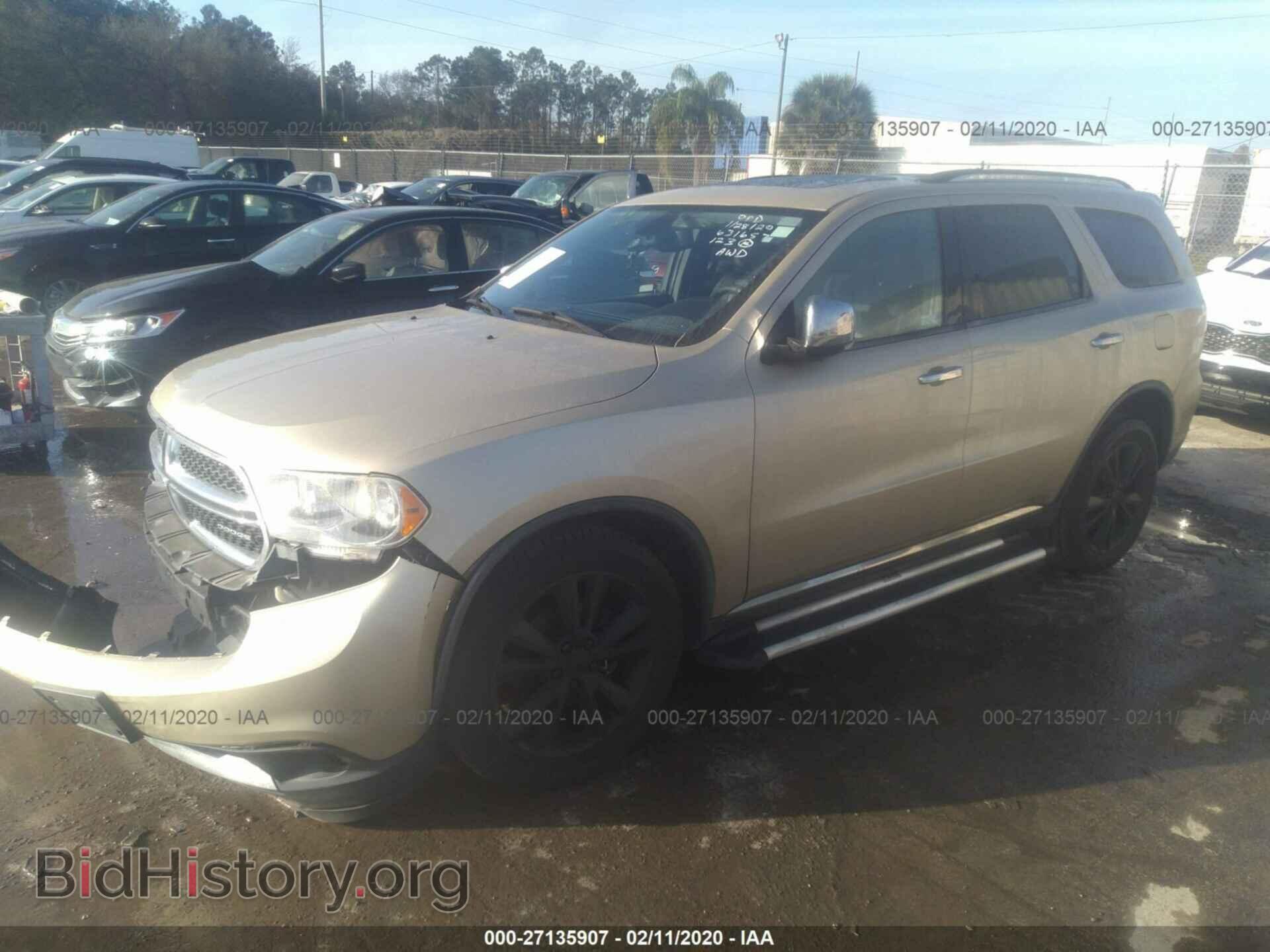 2012 DODGE DURANGO - VIN: 1C4RDJDG7CC197826 - Photo 2
