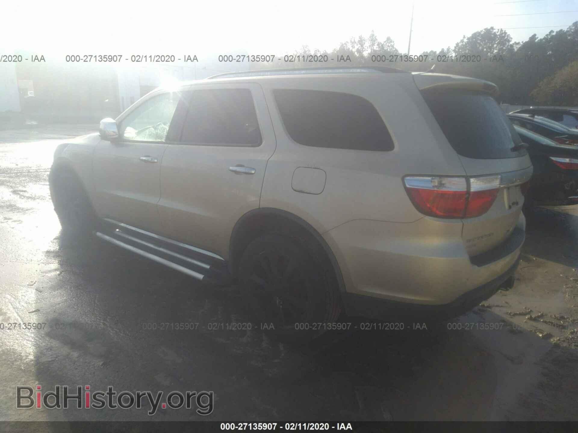 2012 DODGE DURANGO - VIN: 1C4RDJDG7CC197826 - Photo 3