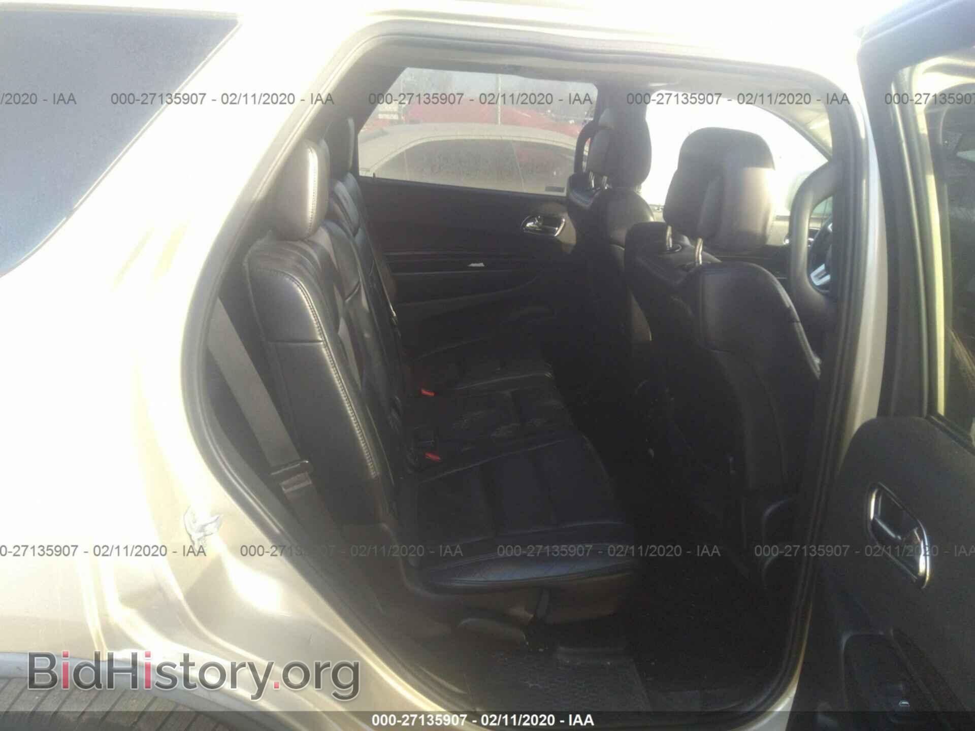 2012 DODGE DURANGO - VIN: 1C4RDJDG7CC197826 - Photo 8
